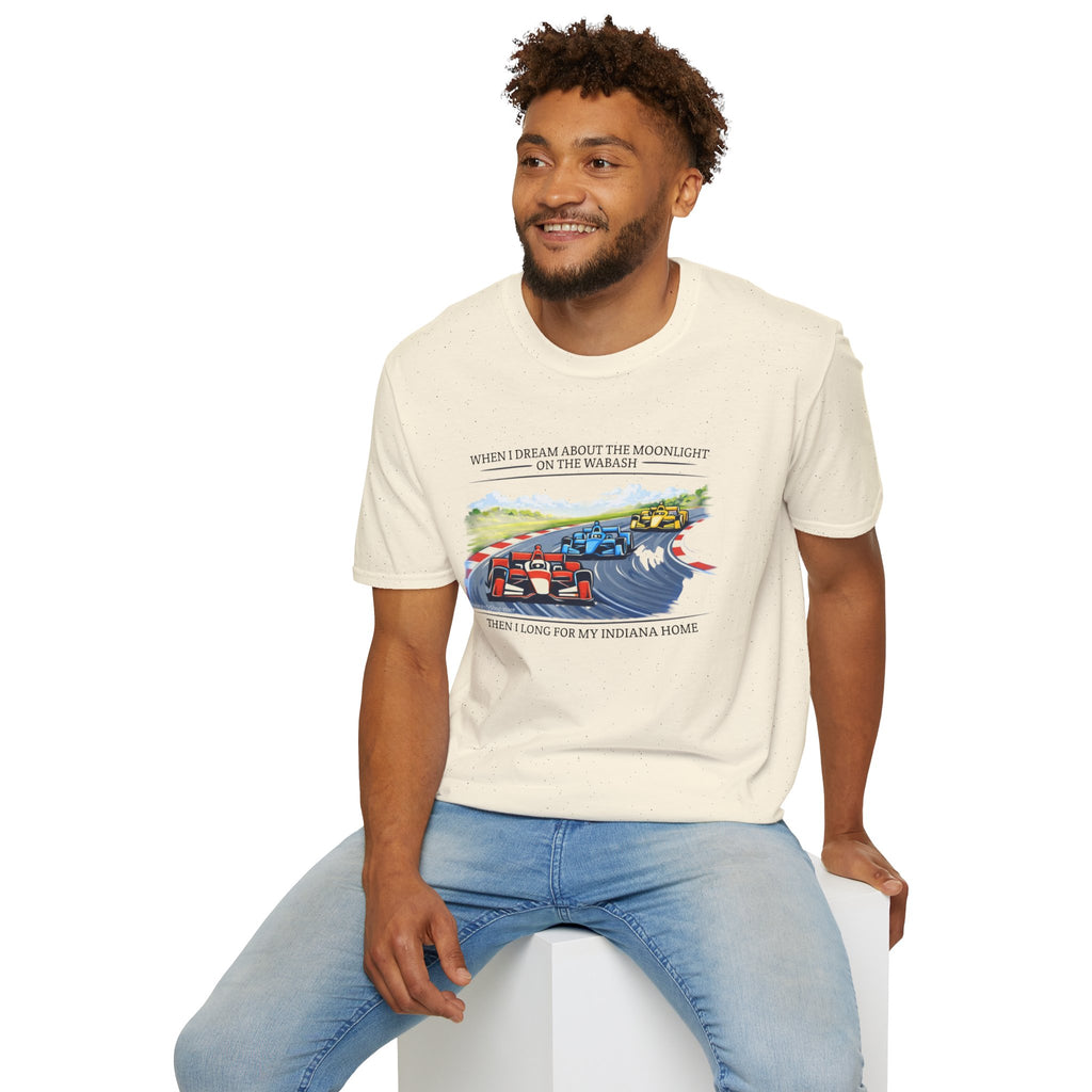 Back Home Again In Indiana IndyCar Graphic T-Shirt