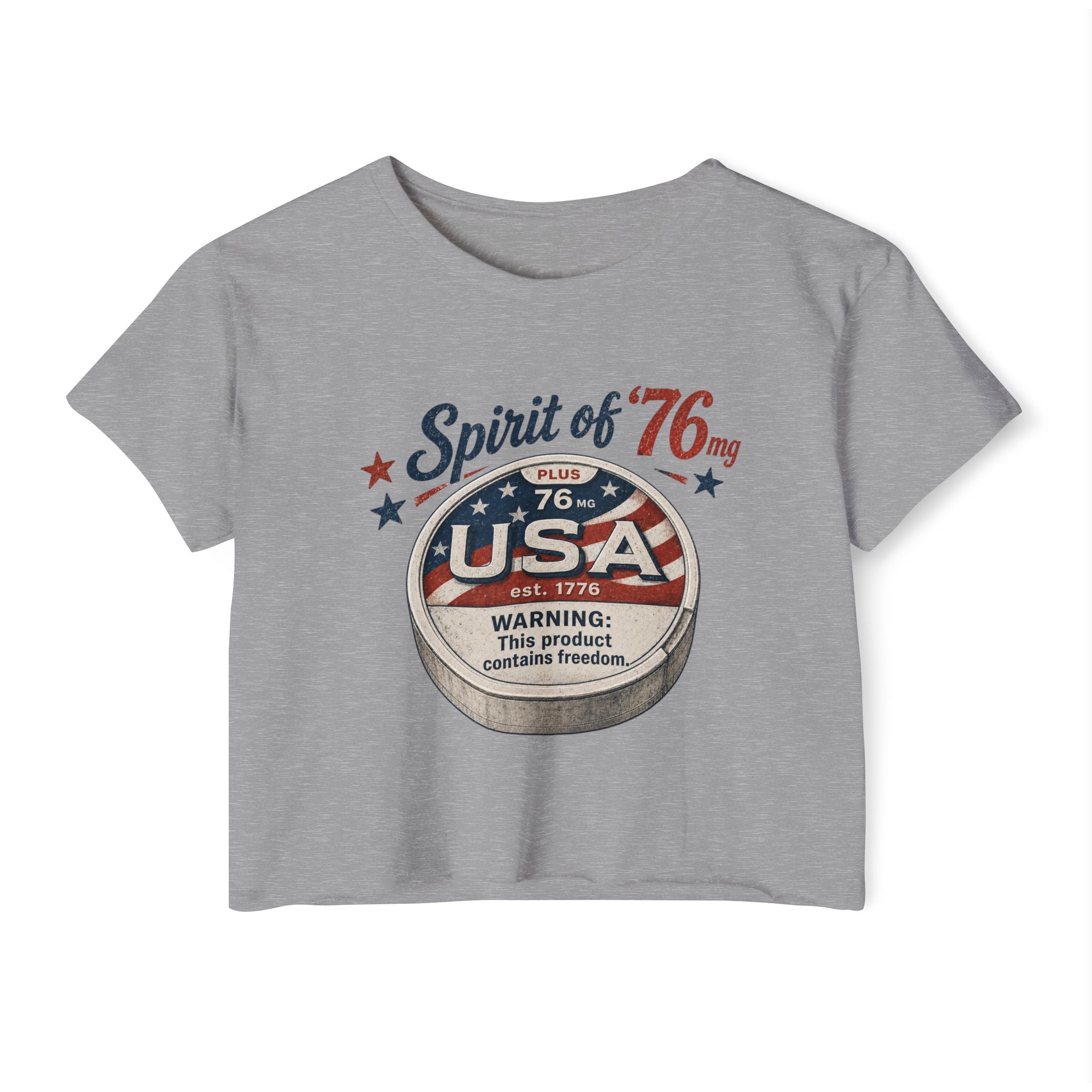 Spirit of '76mg | Patriotic Crop Top