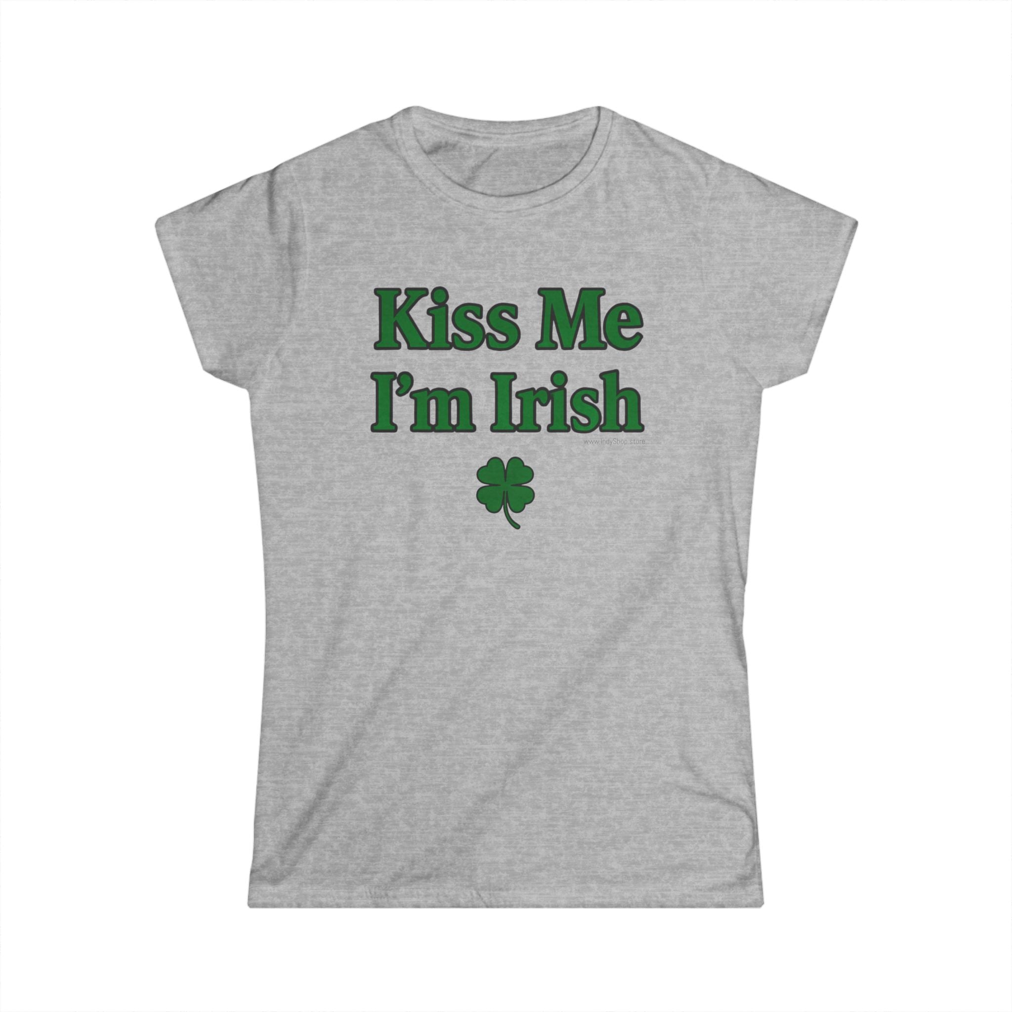 Kiss Me I'm Irish Women's Graphic Tee