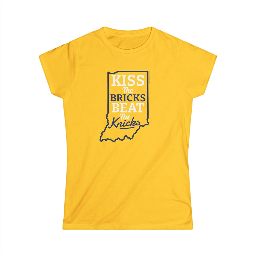 Kiss the Bricks Beat the Knicks Women's Indy T-Shirt