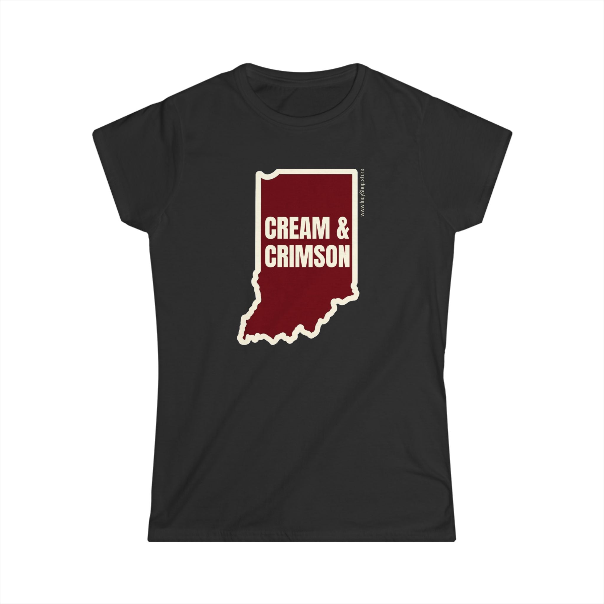 Cream & Crimson Women's Graphic Tee