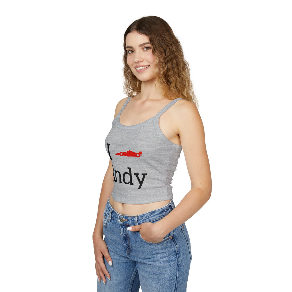 I Heart Indy Women's Spaghetti Strap Tank Top | Indy Car