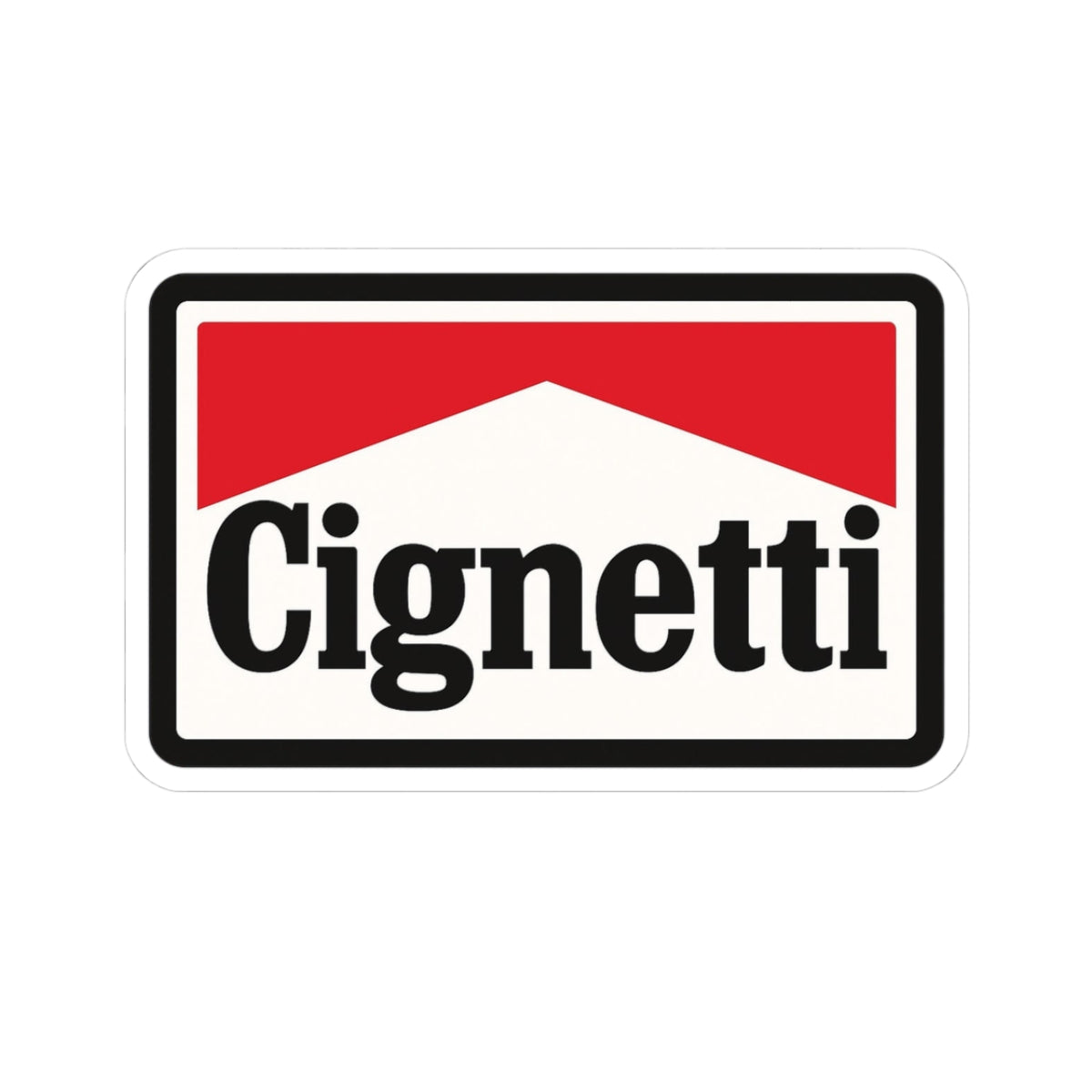 Cignetti / Marlboro Sticker | Football Sticker