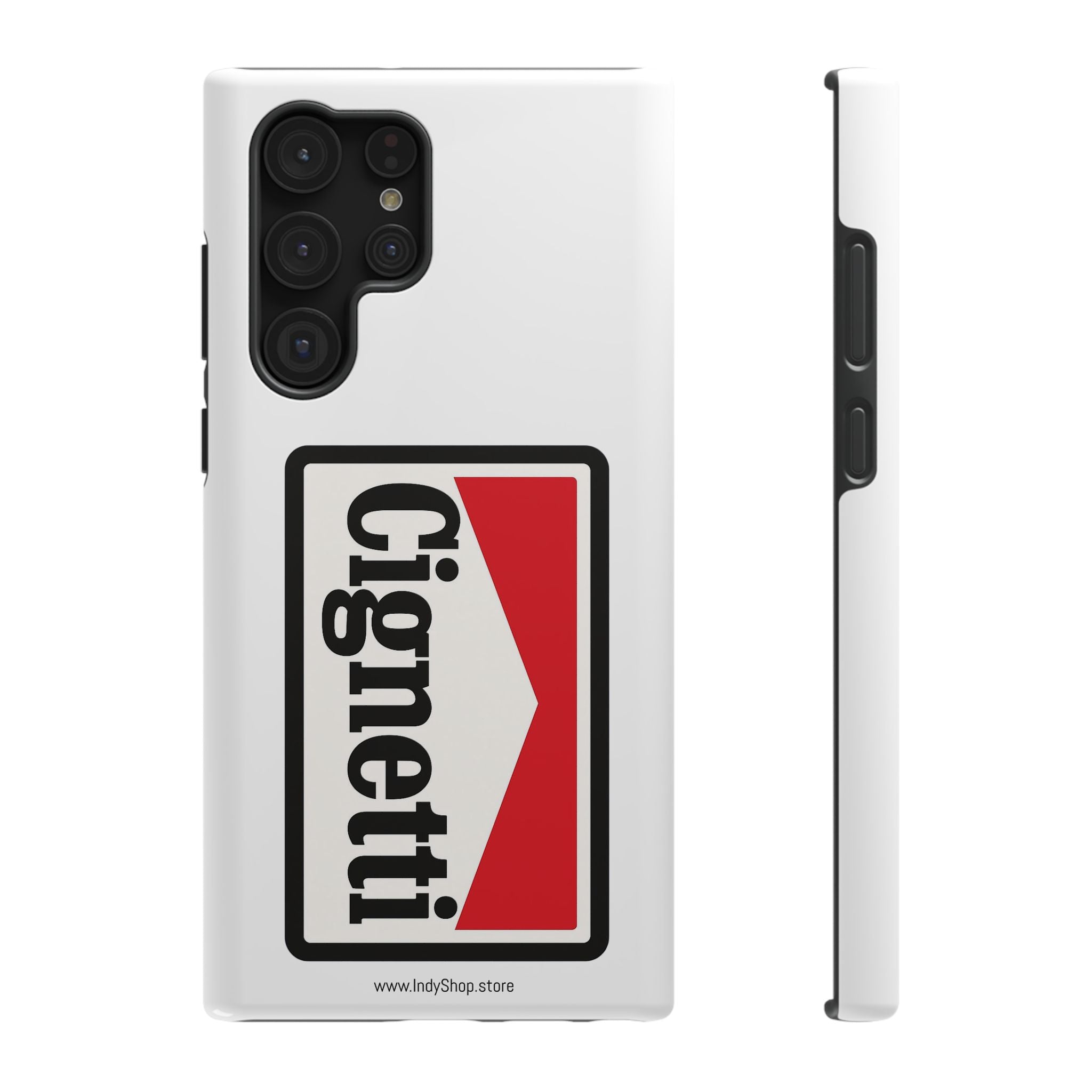 Cignetti Marlboro-Style Phone Case | Impact-Resistant Protective Cover