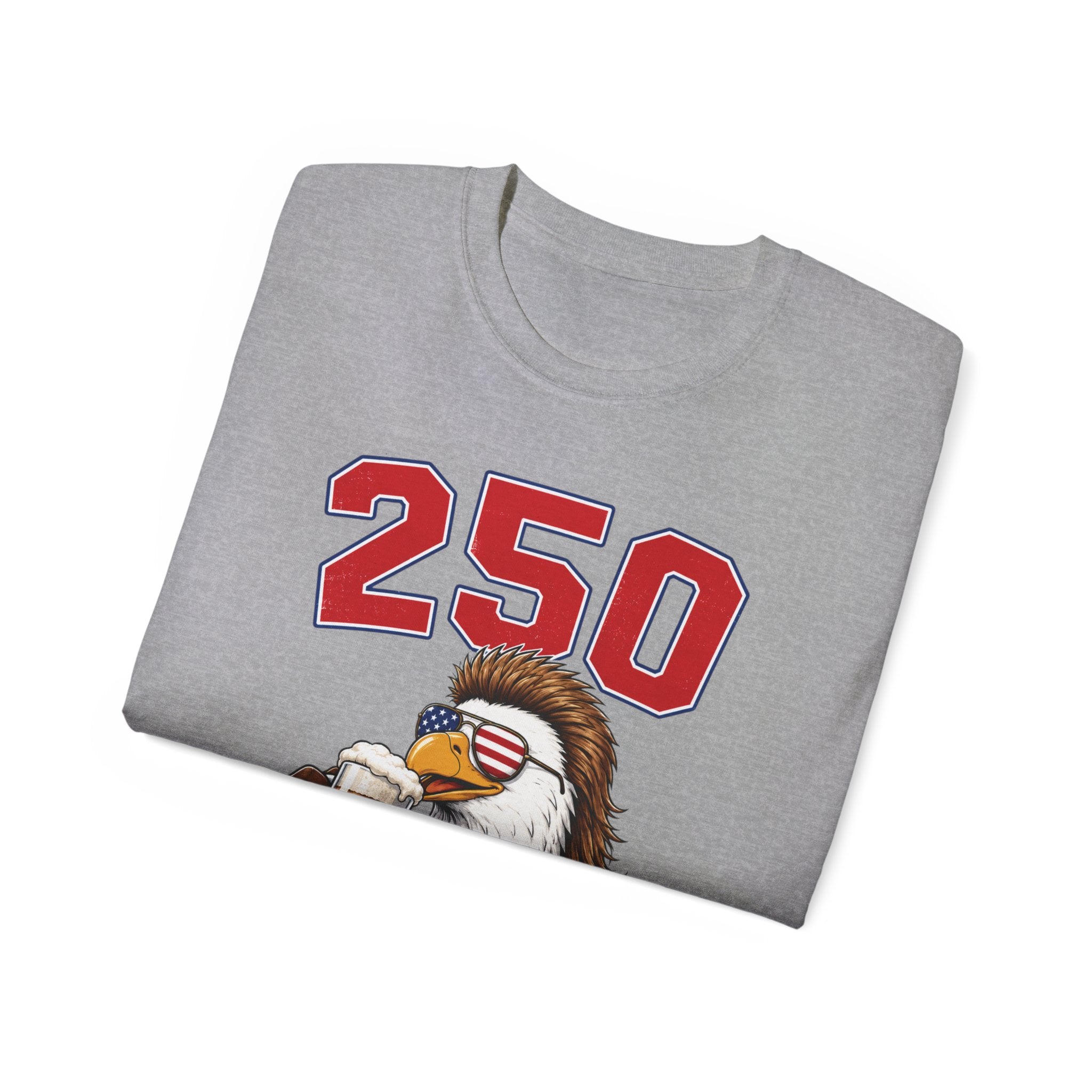 Patriotic Eagle with Beer 250 | T-Shirt