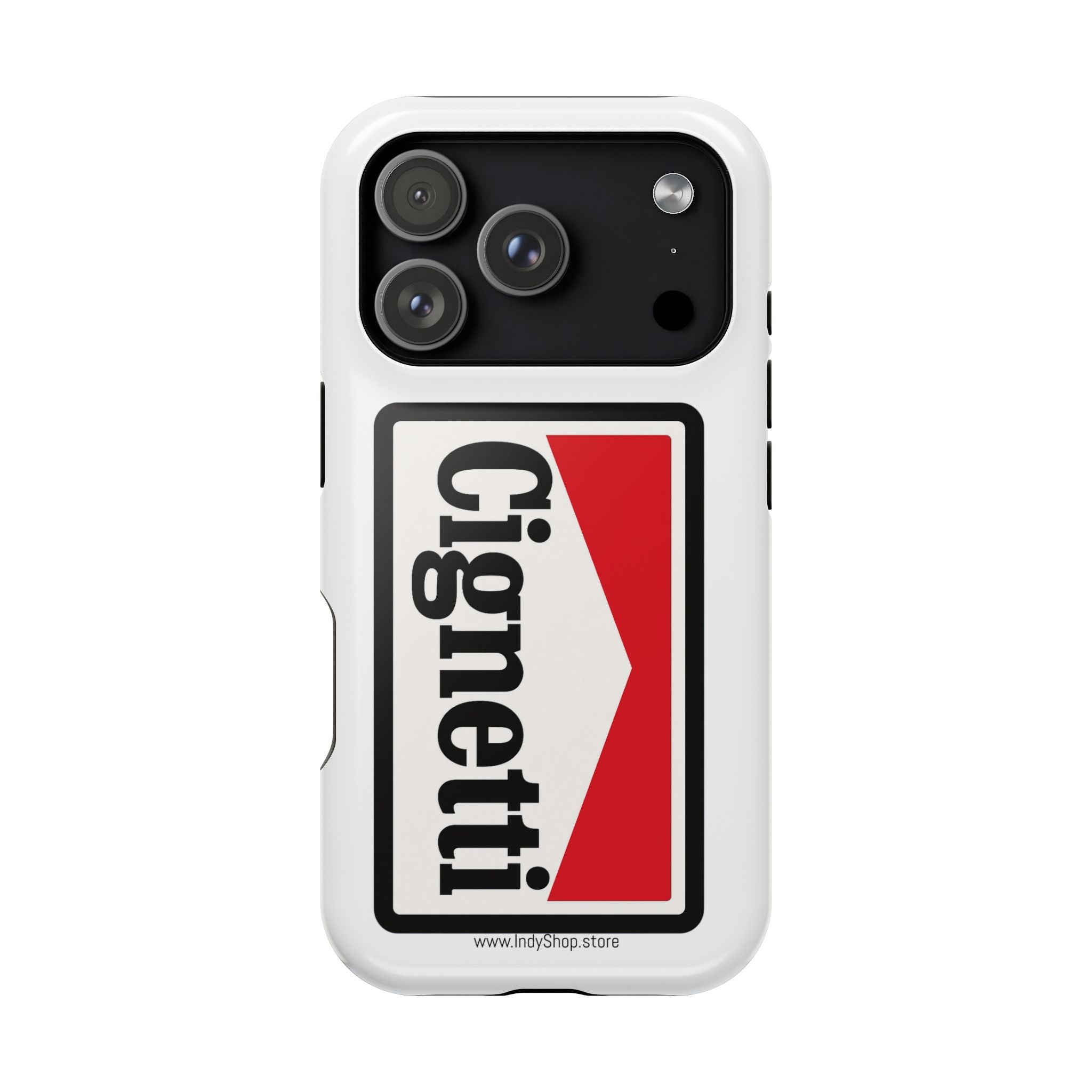 Cignetti Marlboro-Style Phone Case | Impact-Resistant Protective Cover