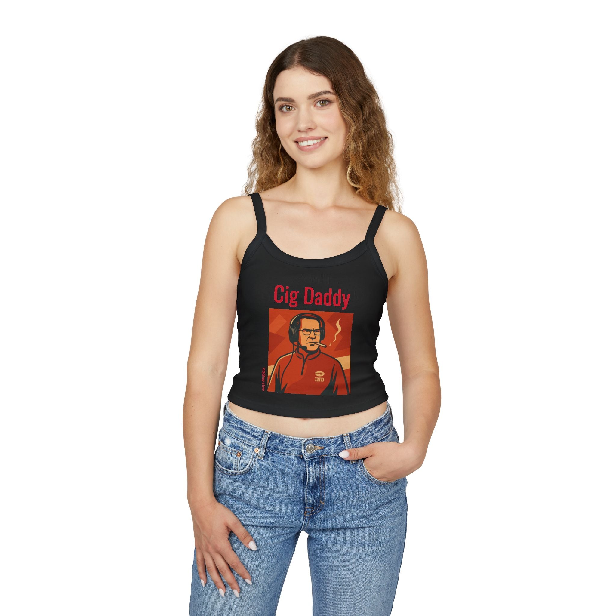Cig Daddy Women's Tank Top | Spaghetti Strap Tank Top