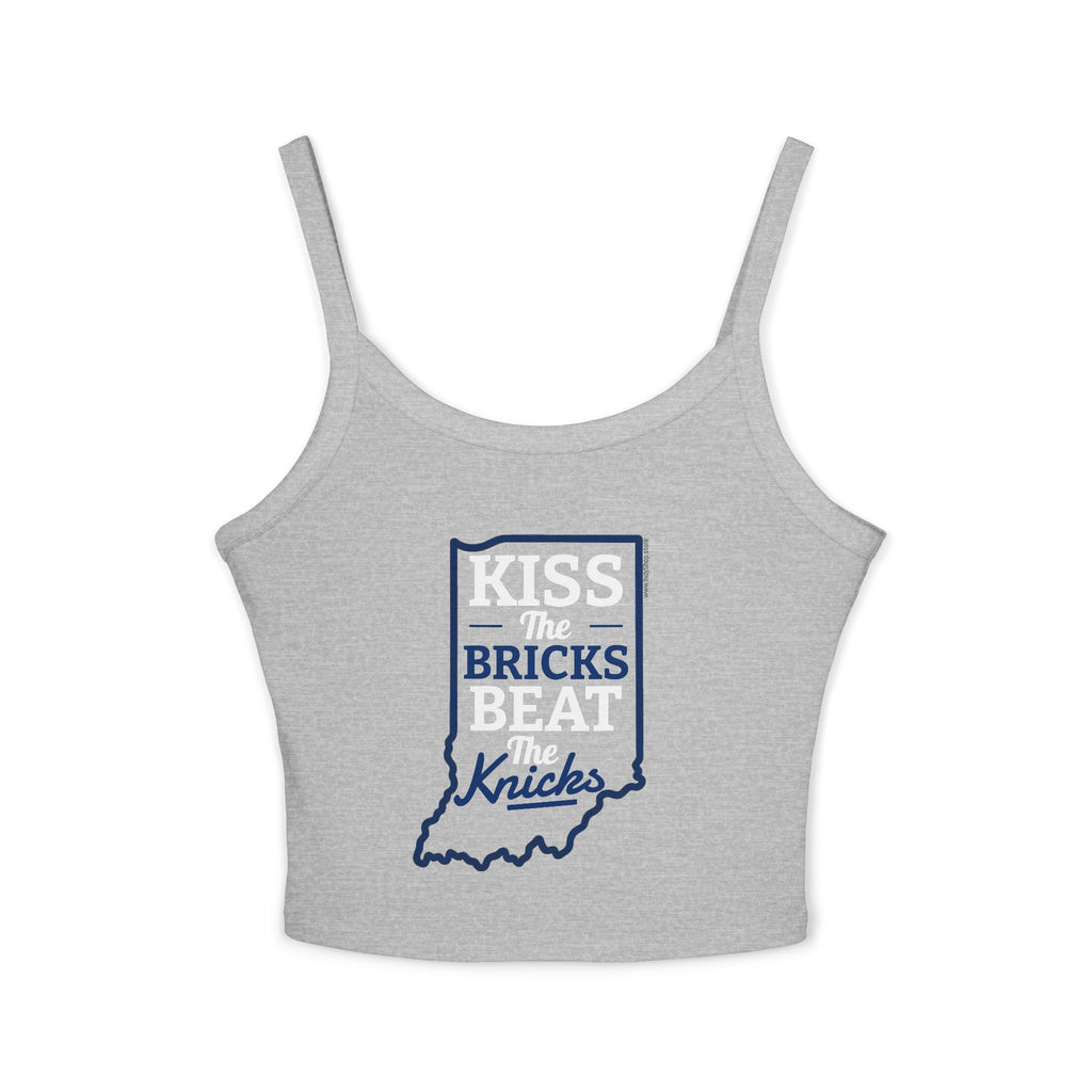 Kiss the Bricks Beat the Knicks Women's Tank Top | Spaghetti Strap Tank Top