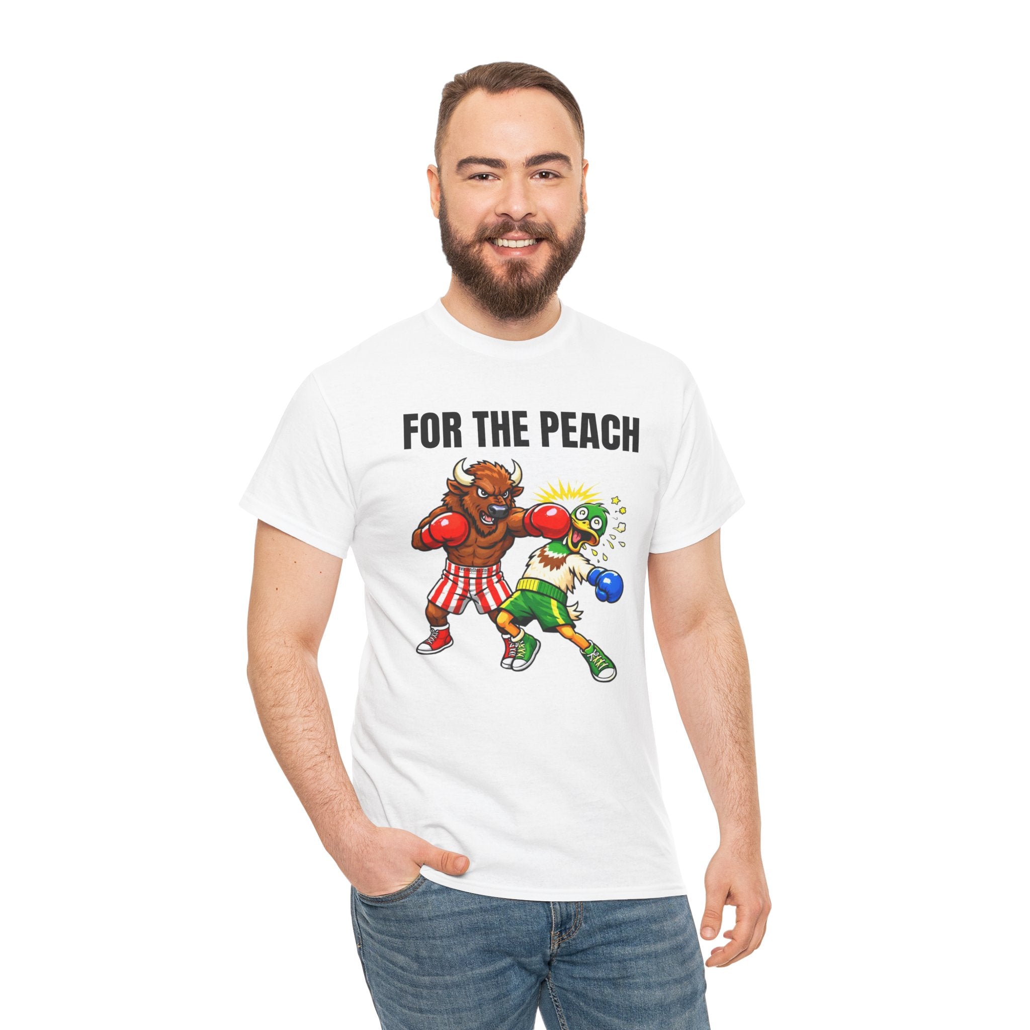 For The Peach | Bison KO Duck | T-Shirt