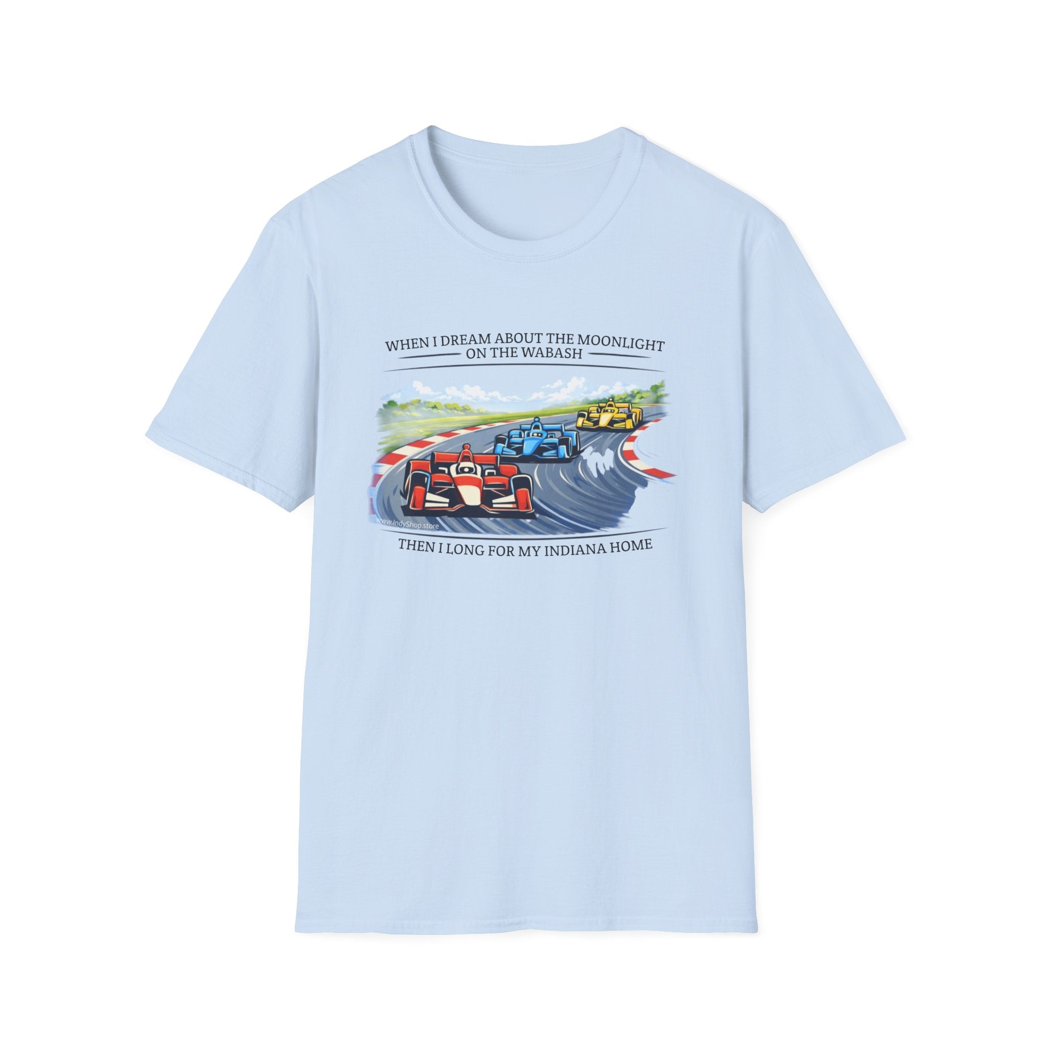 Back Home Again In Indiana IndyCar Graphic T-Shirt