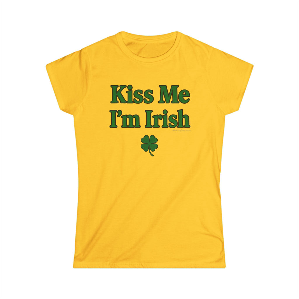Kiss Me I'm Irish Women's Graphic Tee
