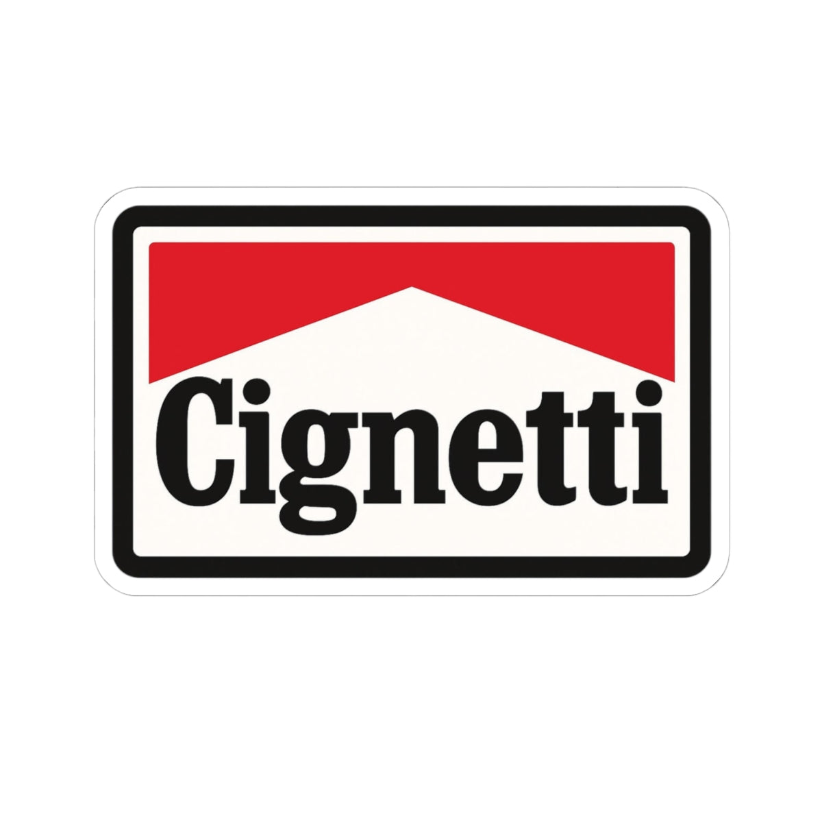 Cignetti / Marlboro Sticker | Football Sticker