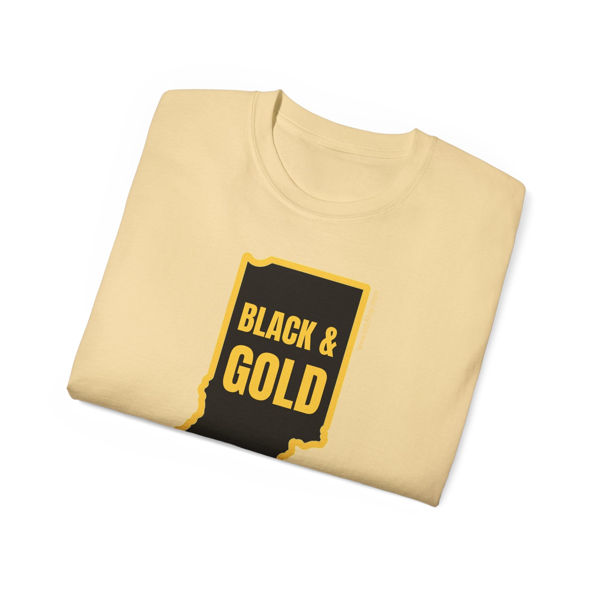 Black & Gold Unisex T-Shirt
