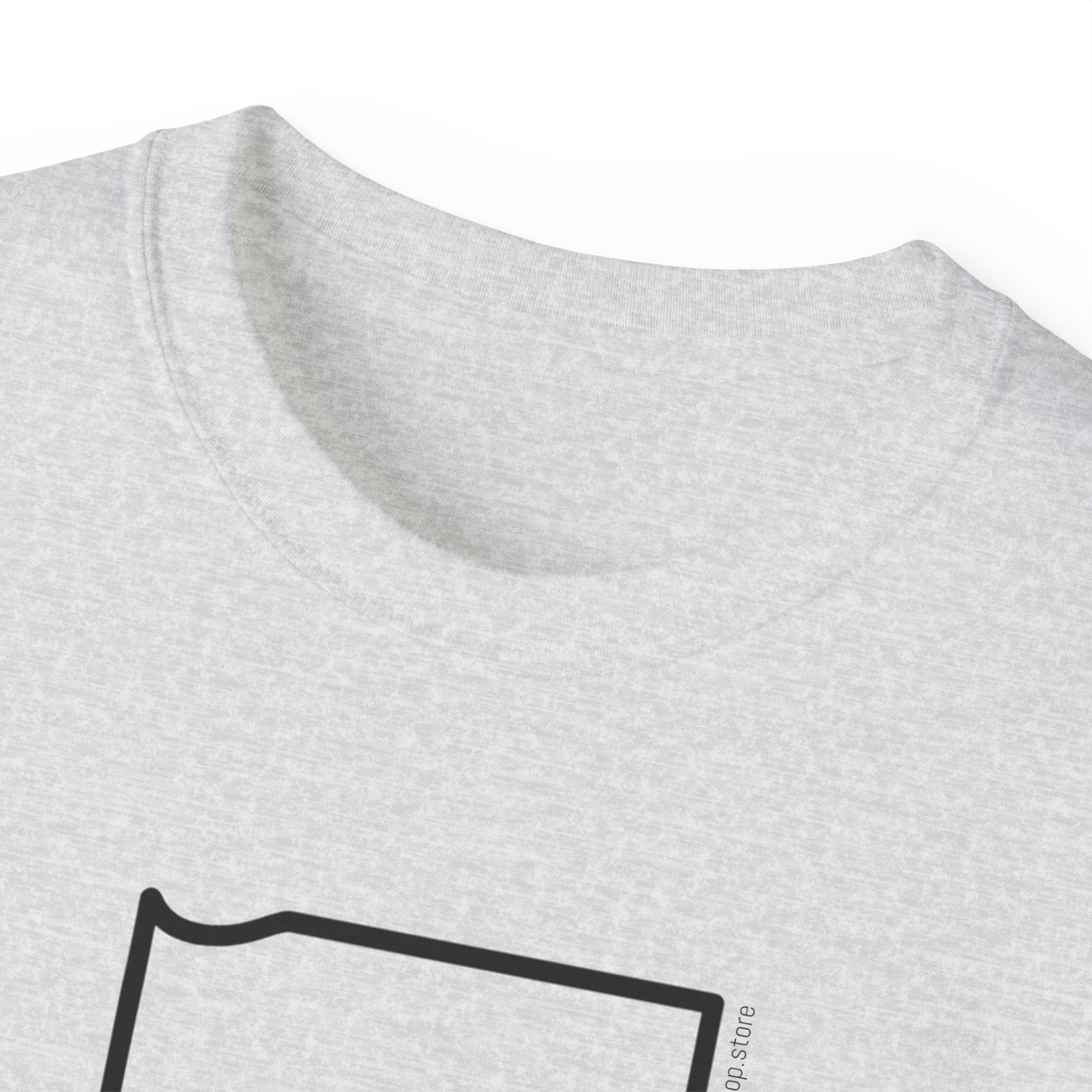 Indiana 317 Black Outline Unisex Ultra Cotton Tee