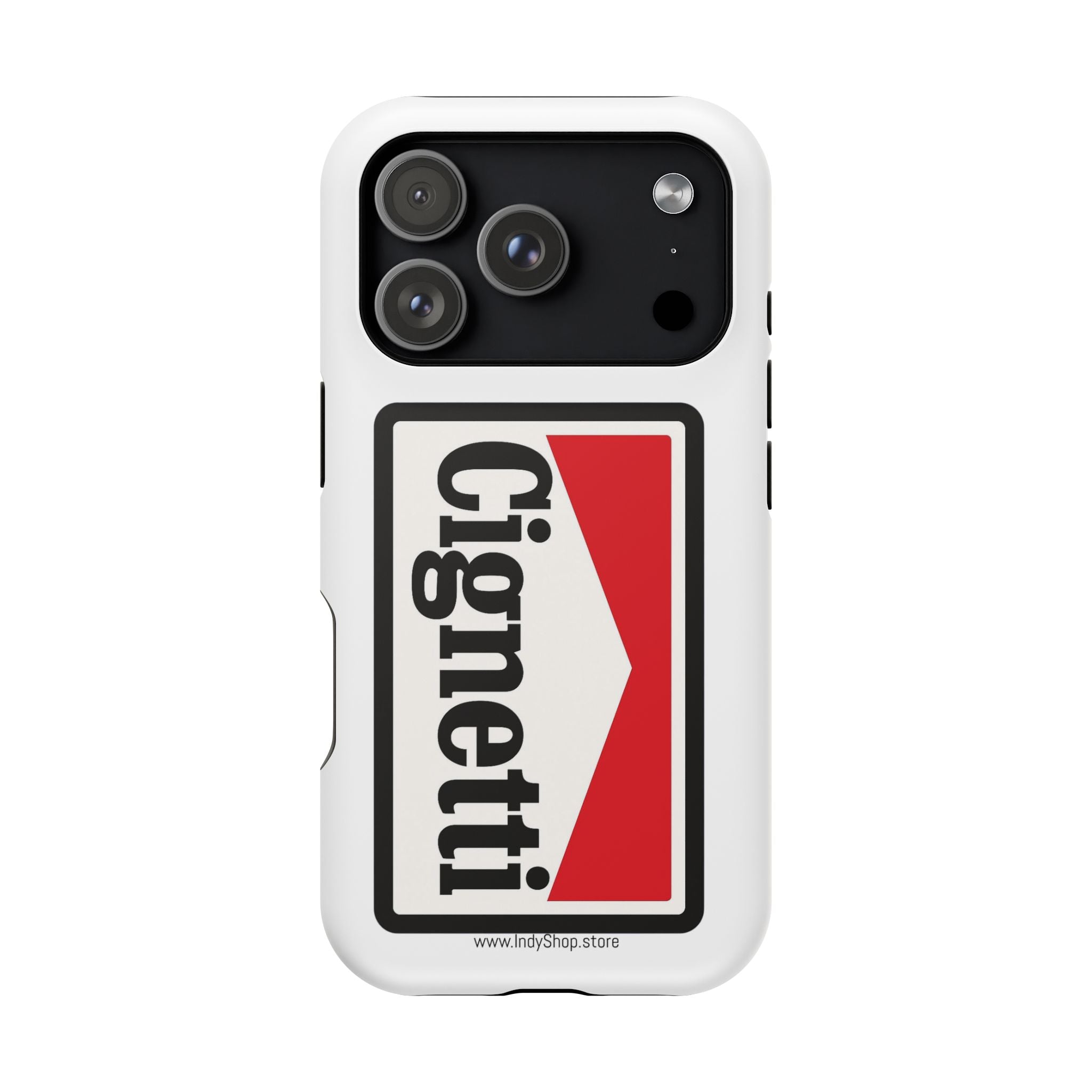 Cignetti Marlboro-Style Phone Case | Impact-Resistant Protective Cover