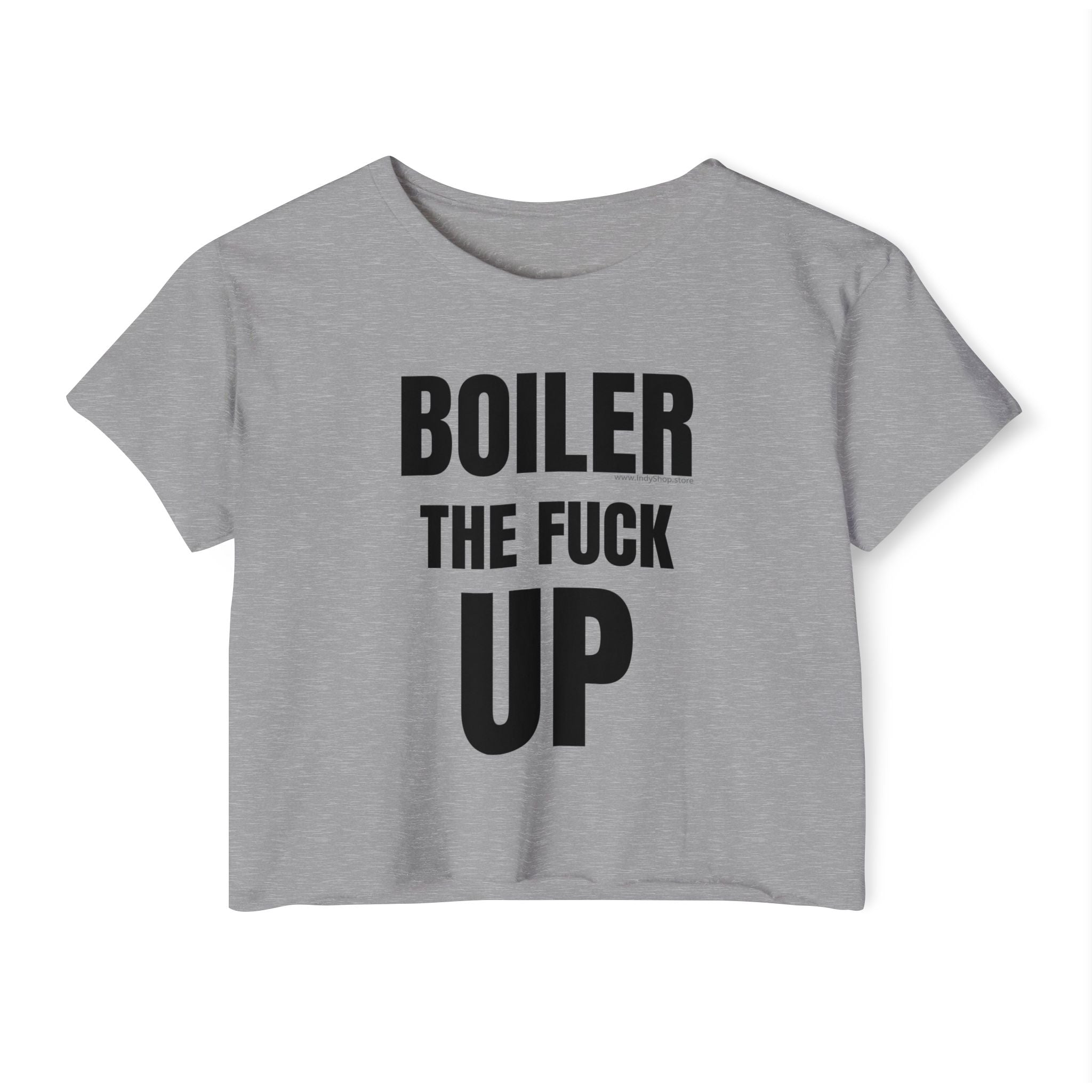 Boiler The F Up Women's Crop Top