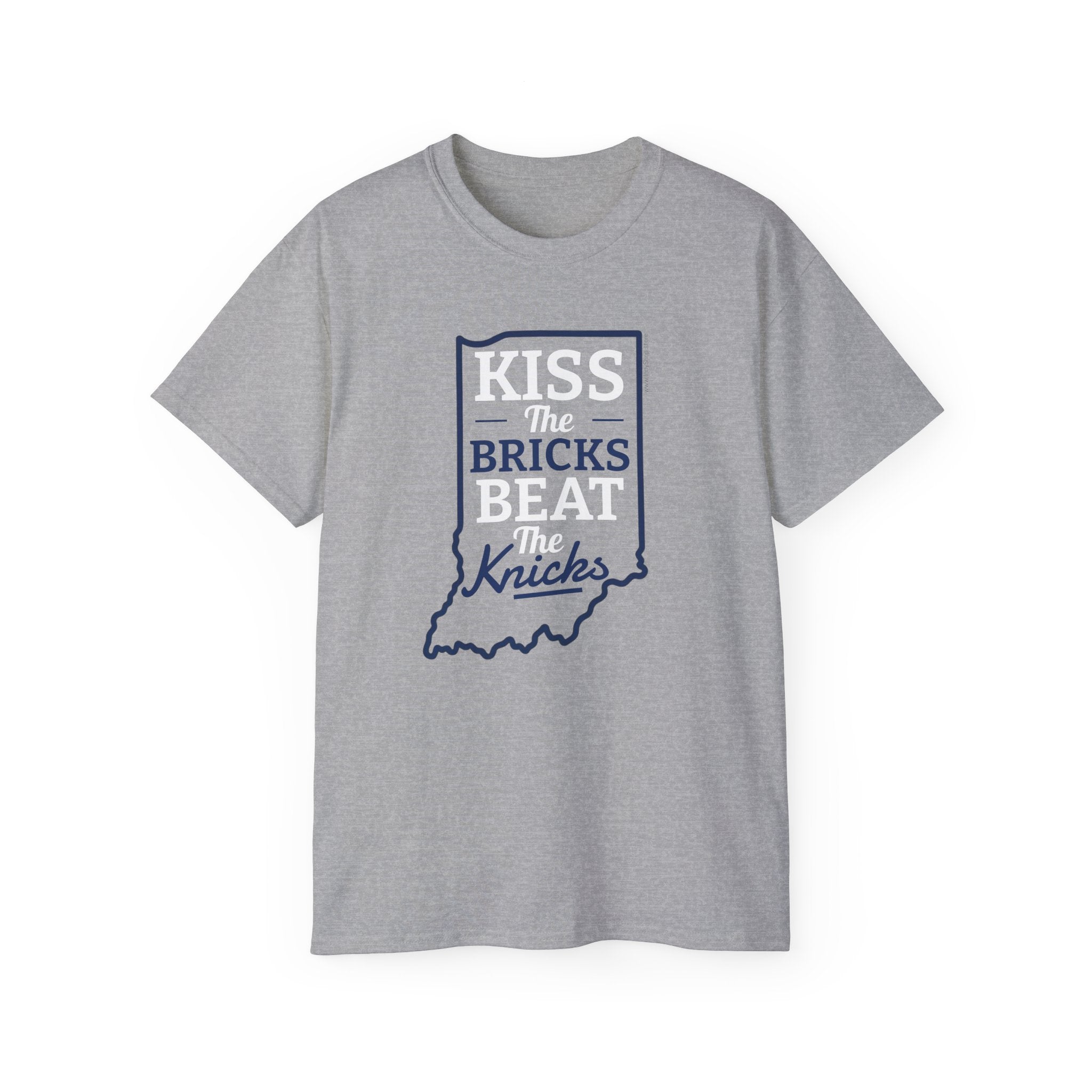 Kiss the Bricks Beat the Knicks T-Shirt | Indy Pacers