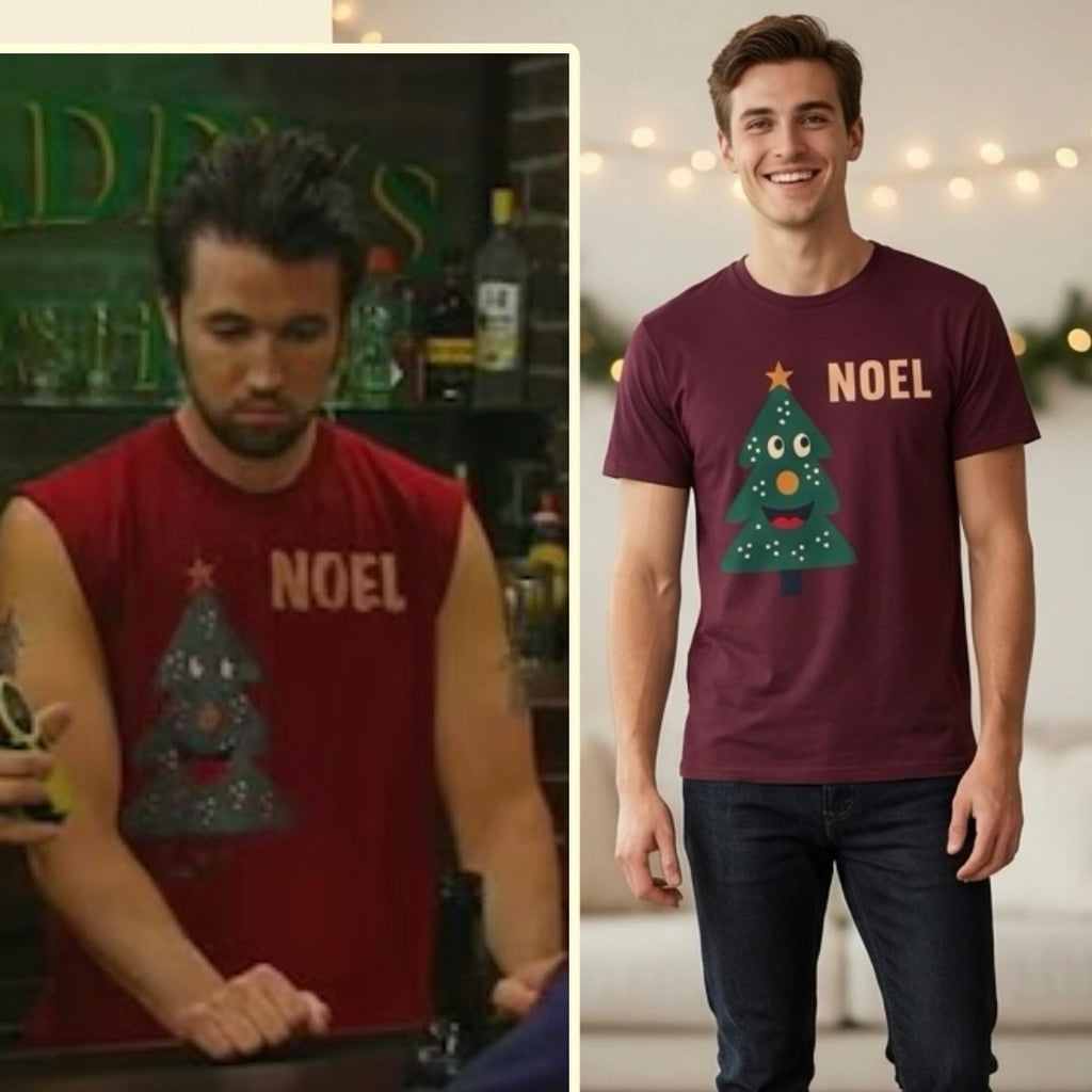 Noel Christmas Tree T-Shirt | It's Always Sunny in Philadelphia | Mac Shirts