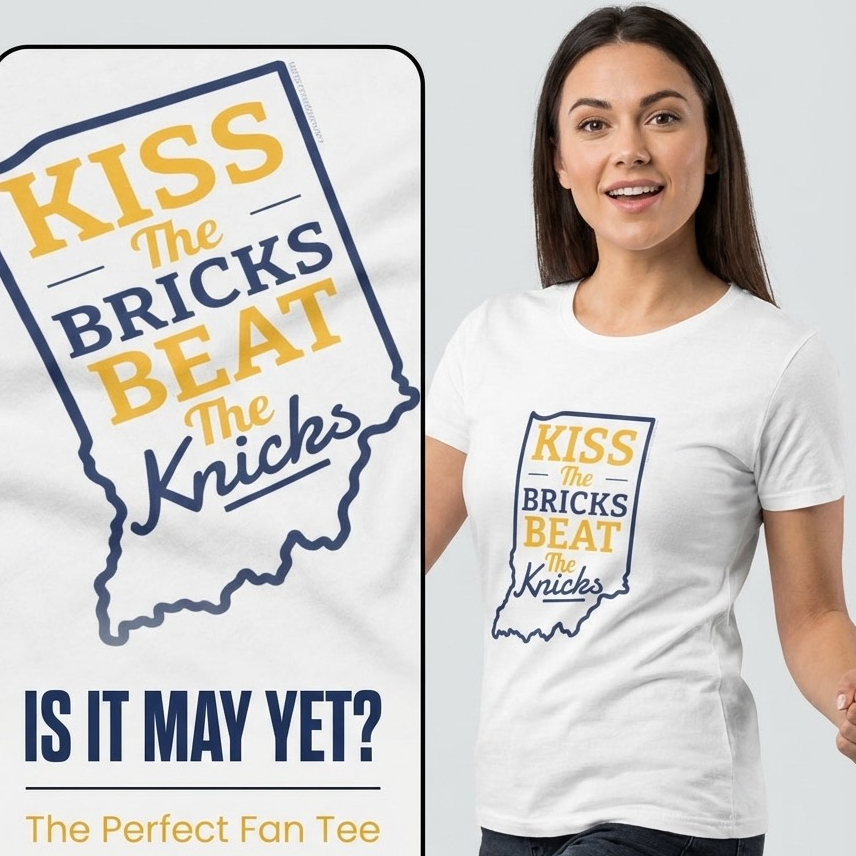 Kiss the Bricks Beat the Knicks Women's Indy T-Shirt