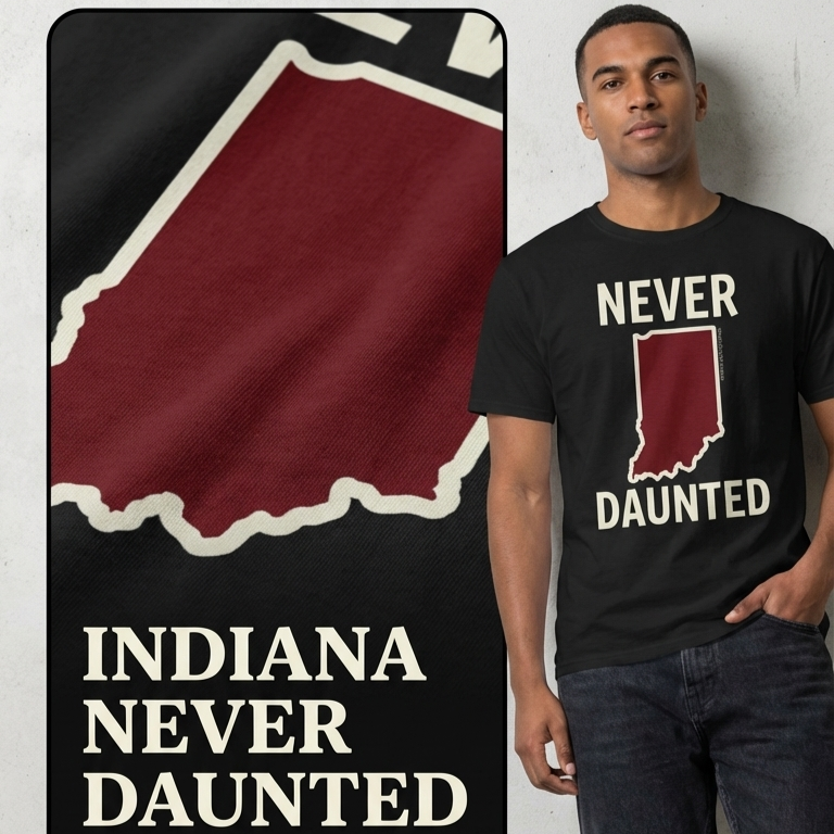 Never Daunted Indiana T-Shirt