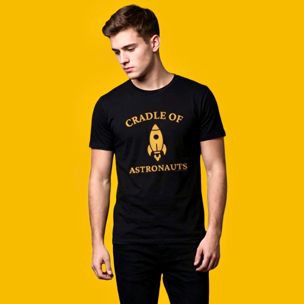 Cradle Of Astronauts T-Shirt | Purdue NASA Graphic Tee