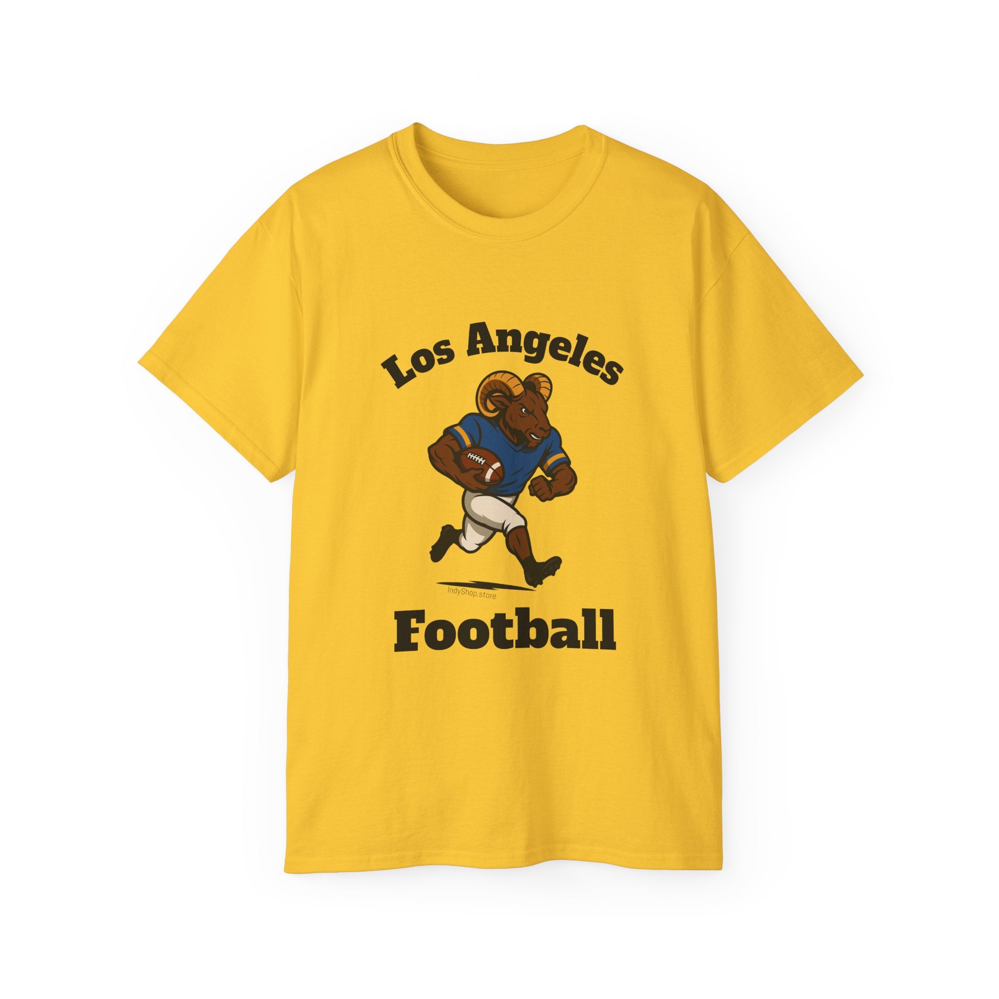 LA Ram Running the Football Unisex T-Shirt | Los Angeles Rams