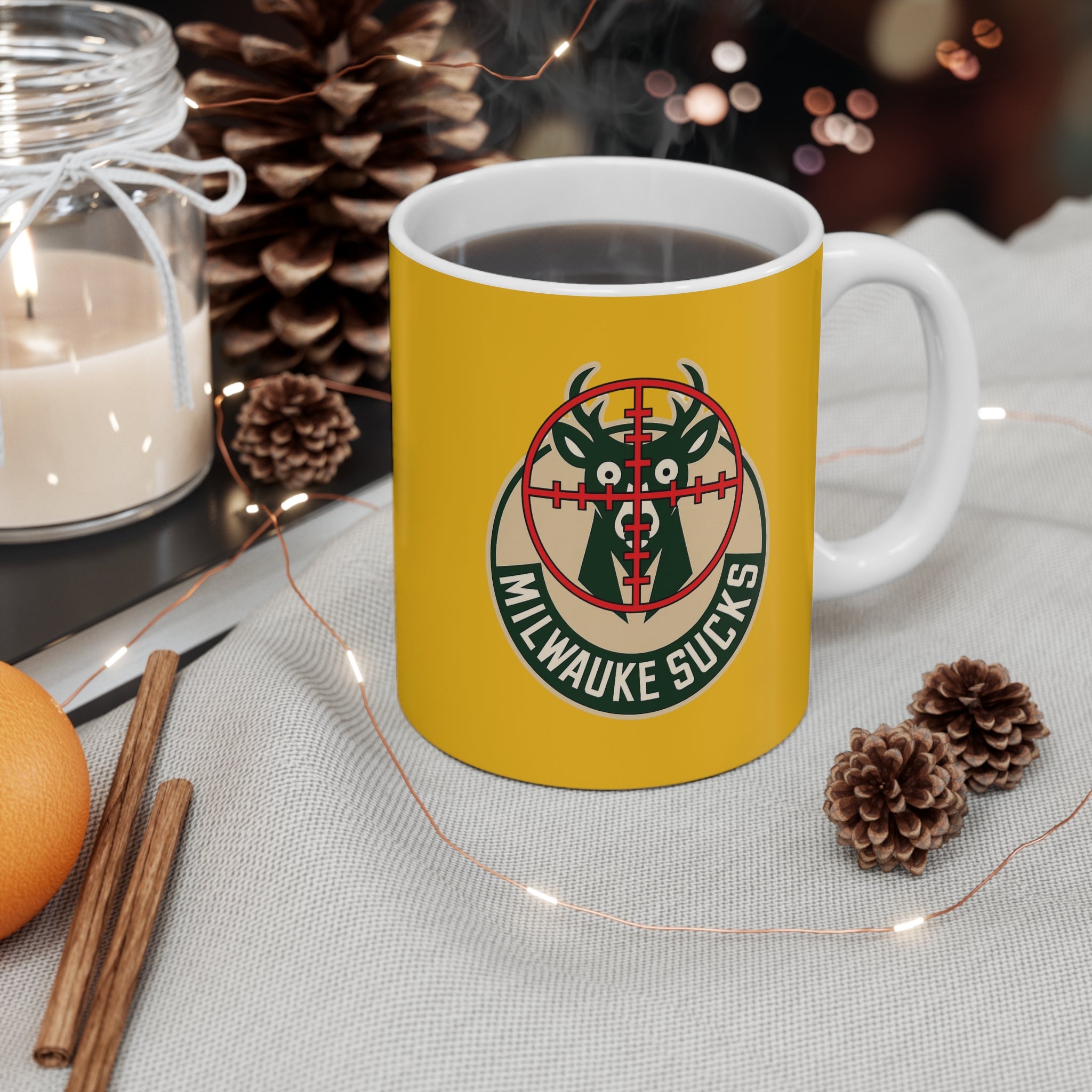 Milwaukee Sucks Mug, 11oz Coffee Cup