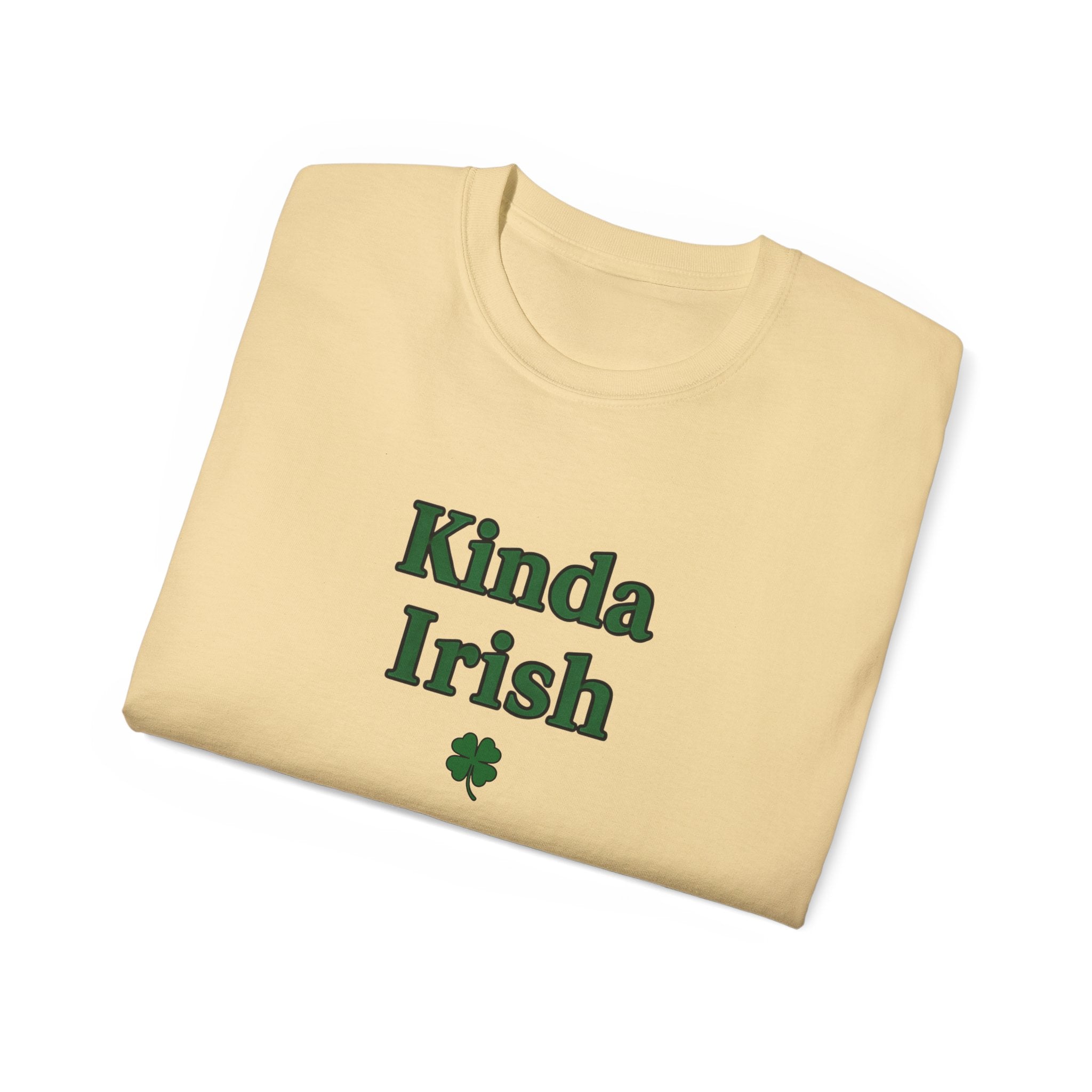 Kinda Irish Unisex Ultra Cotton Tee | St Patrick's Day Apparel