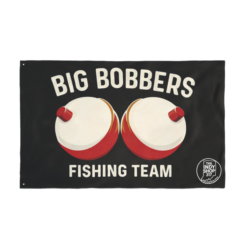 Big Bobbers Fishing Team Double-Sided Flag