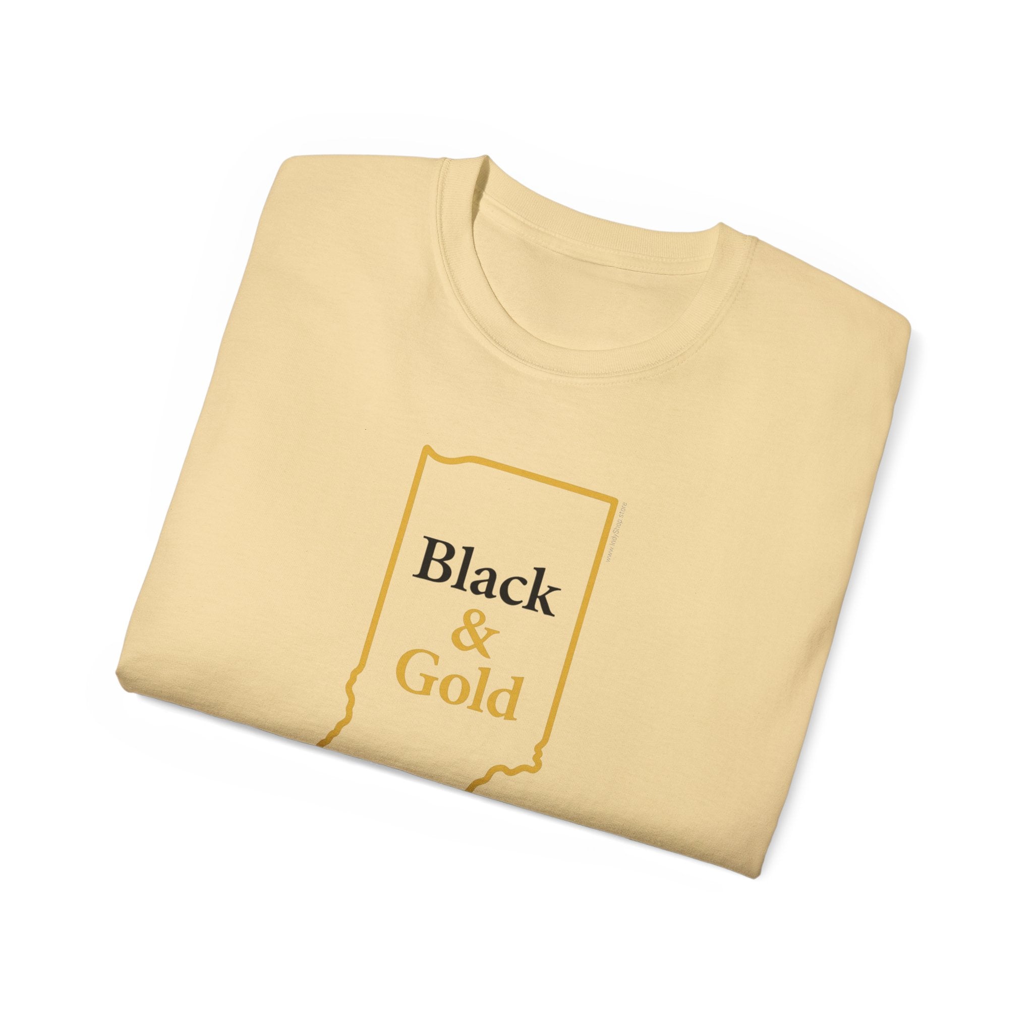 Black & Gold Unisex T-Shirt
