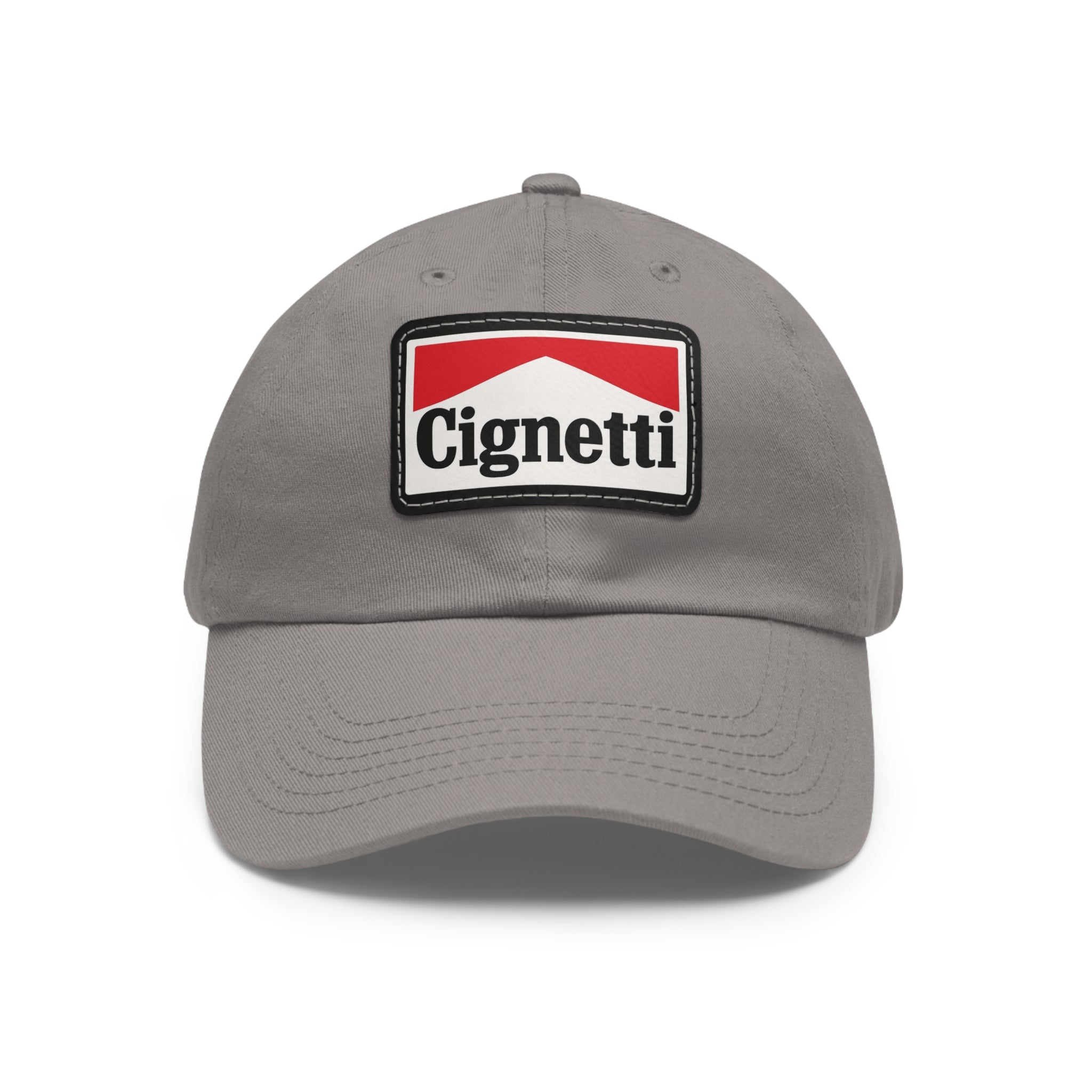 Cignetti / Marlboro Leather Patch Dad Hat