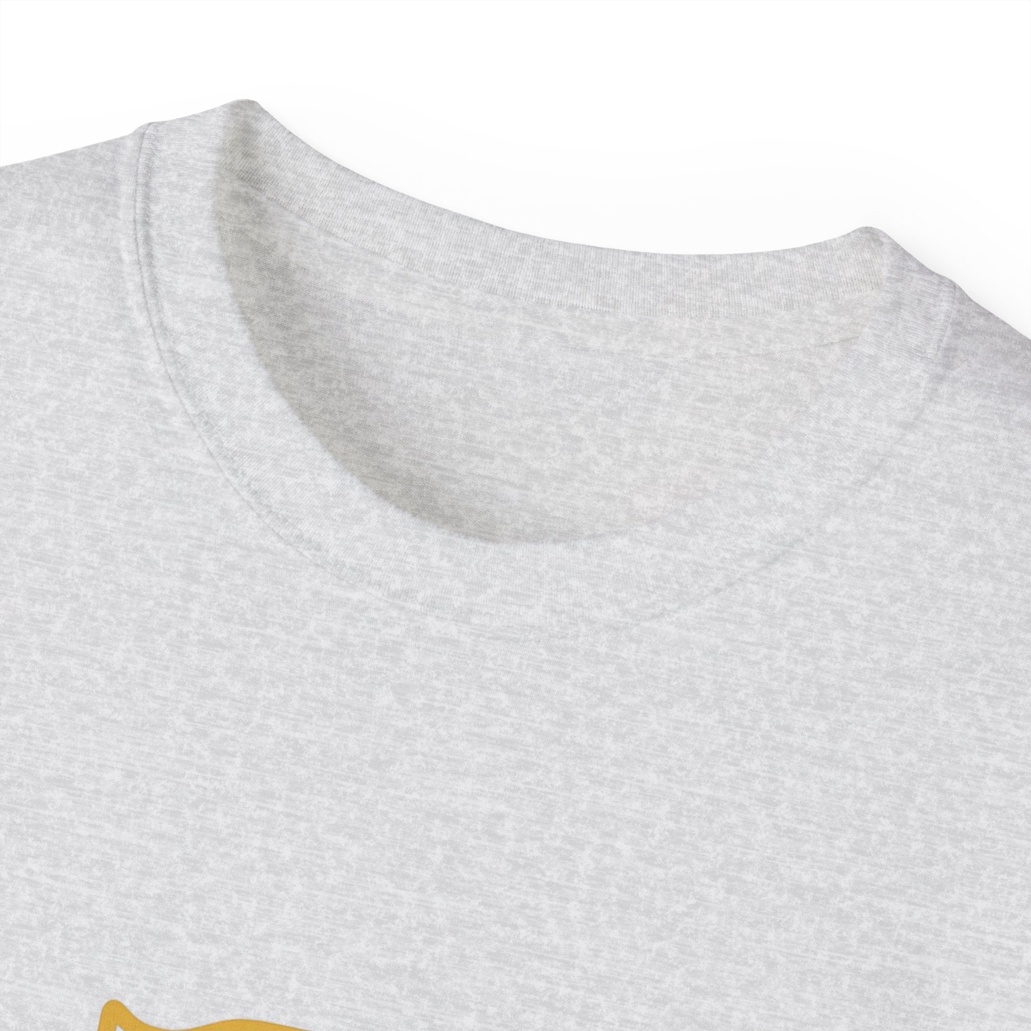 Black & Gold Unisex Ultra Cotton Tee | Casual Wear, Gift for Hoosiers, State Pride, Travel Souvenir, Unique Local Apparel