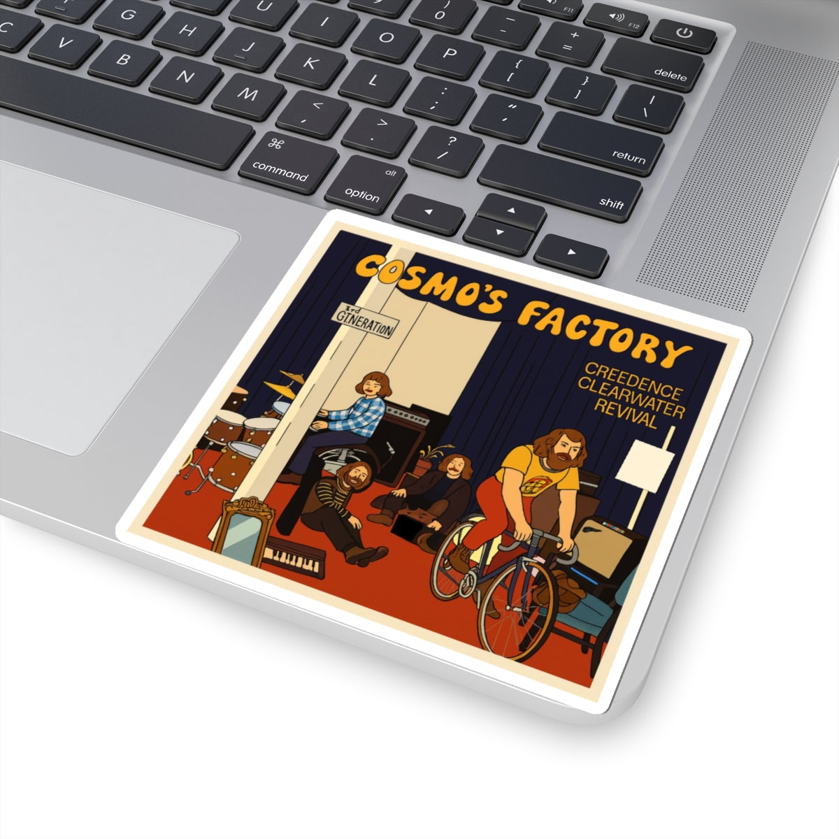 Cosmo’s Factory Sticker | CCR | Creedence Clearwater Revival
