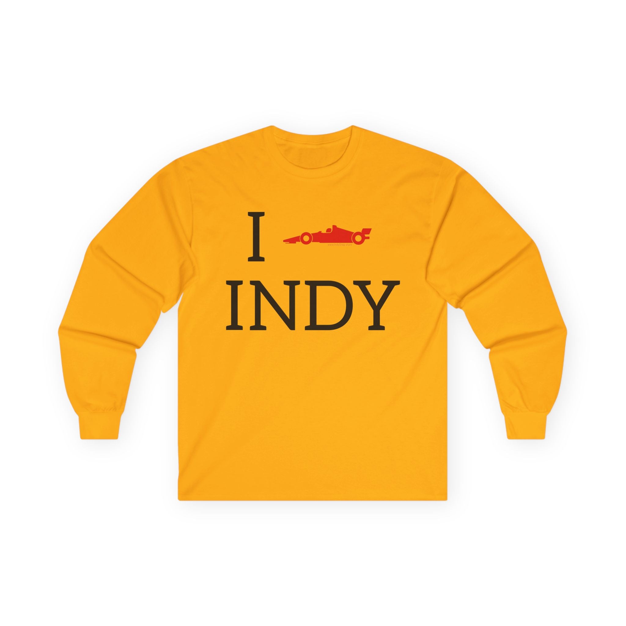 I Heart INDY Unisex Long Sleeve Tee | I Race Car INDY | IndyCar