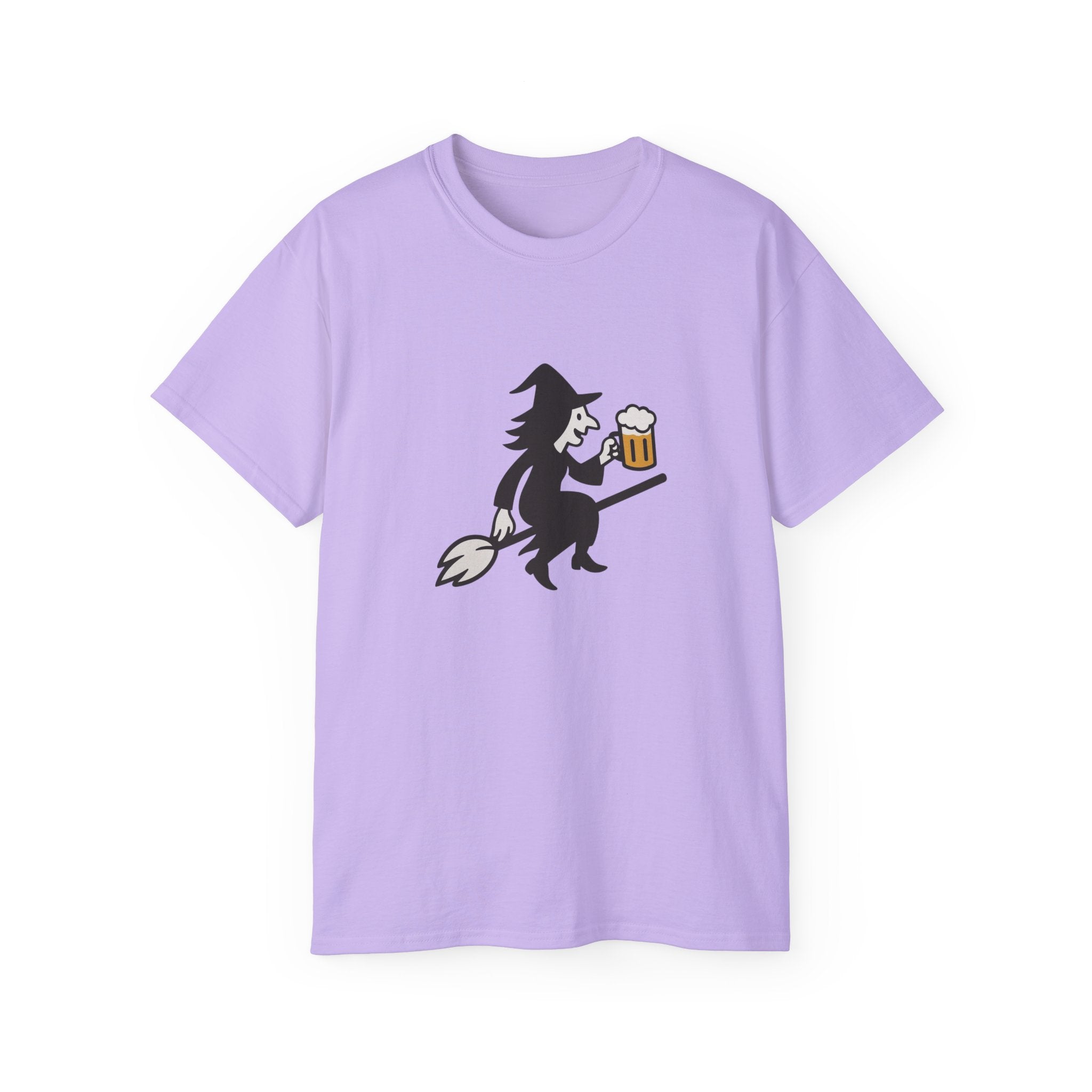 Witch with Beer Unisex Tee