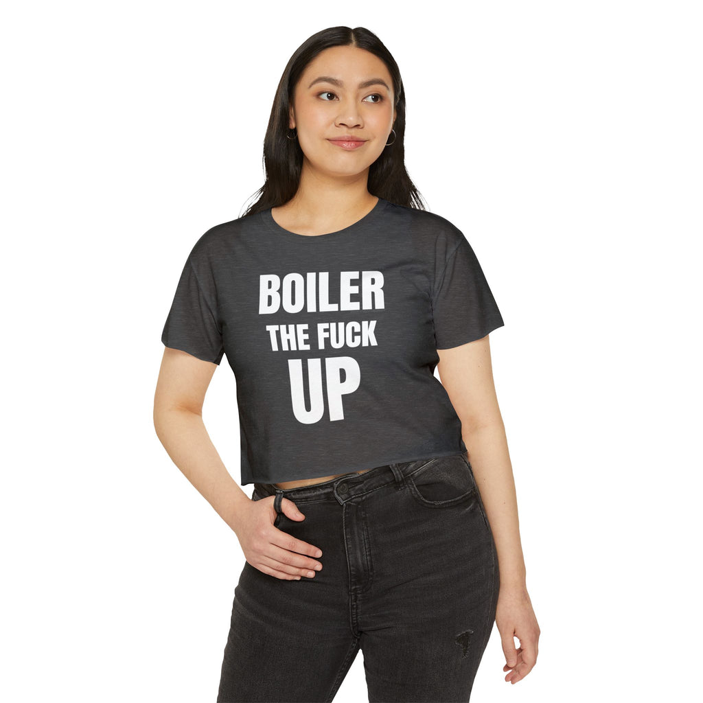 Boiler The F Up Women's Crop Top