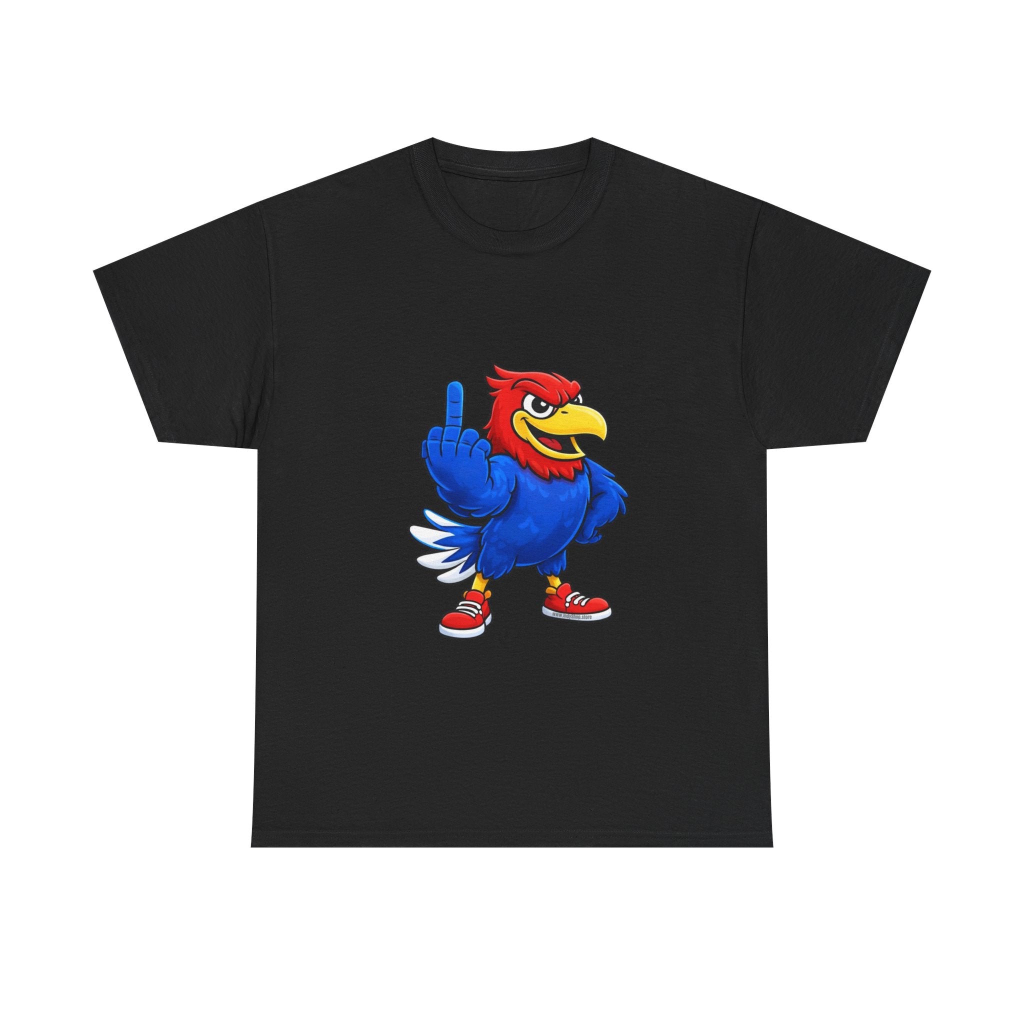 Jayhawks Middle Finger Tee
