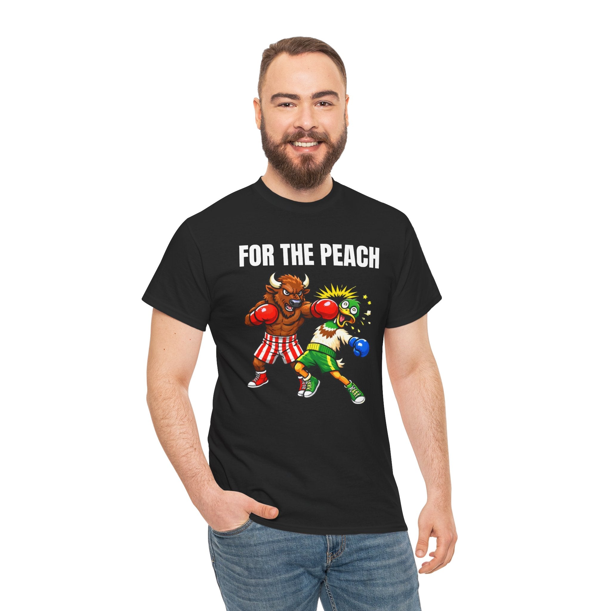 For The Peach | Bison KO Duck | T-Shirt