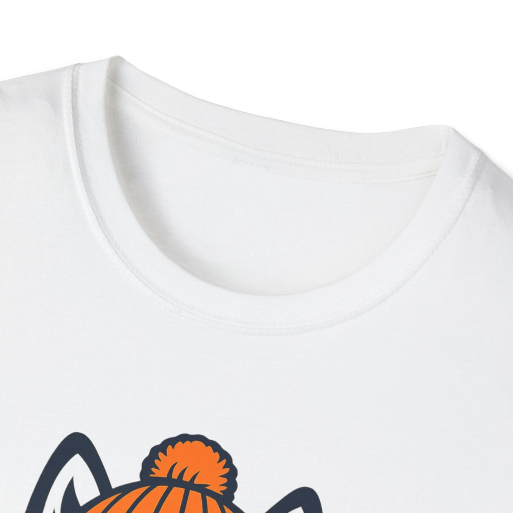 Hamilton Heights Husky Unisex Graphic T-Shirt | Husky with Glasses and Hat