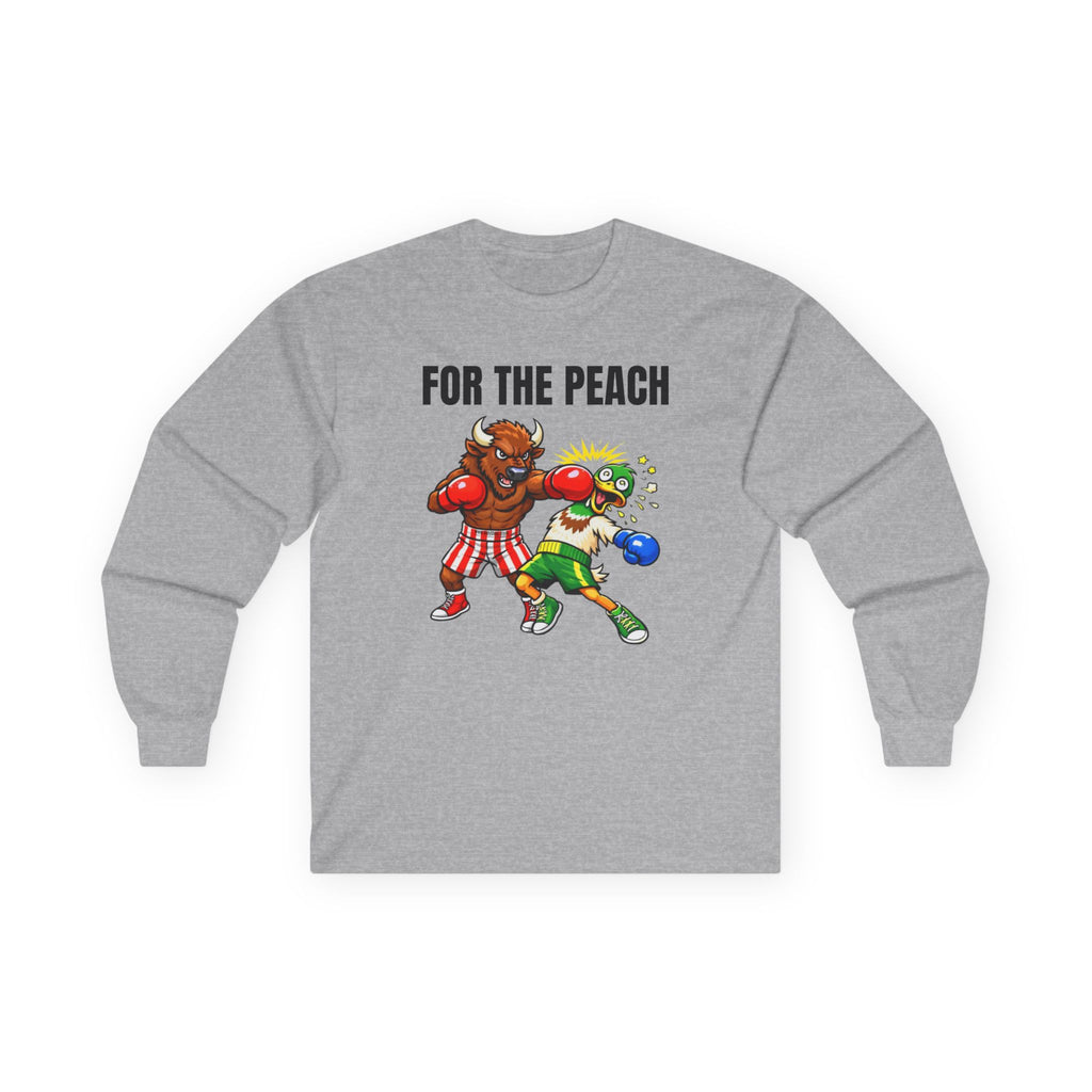 For The Peach | Bison KO Duck | Long Sleeve Tee