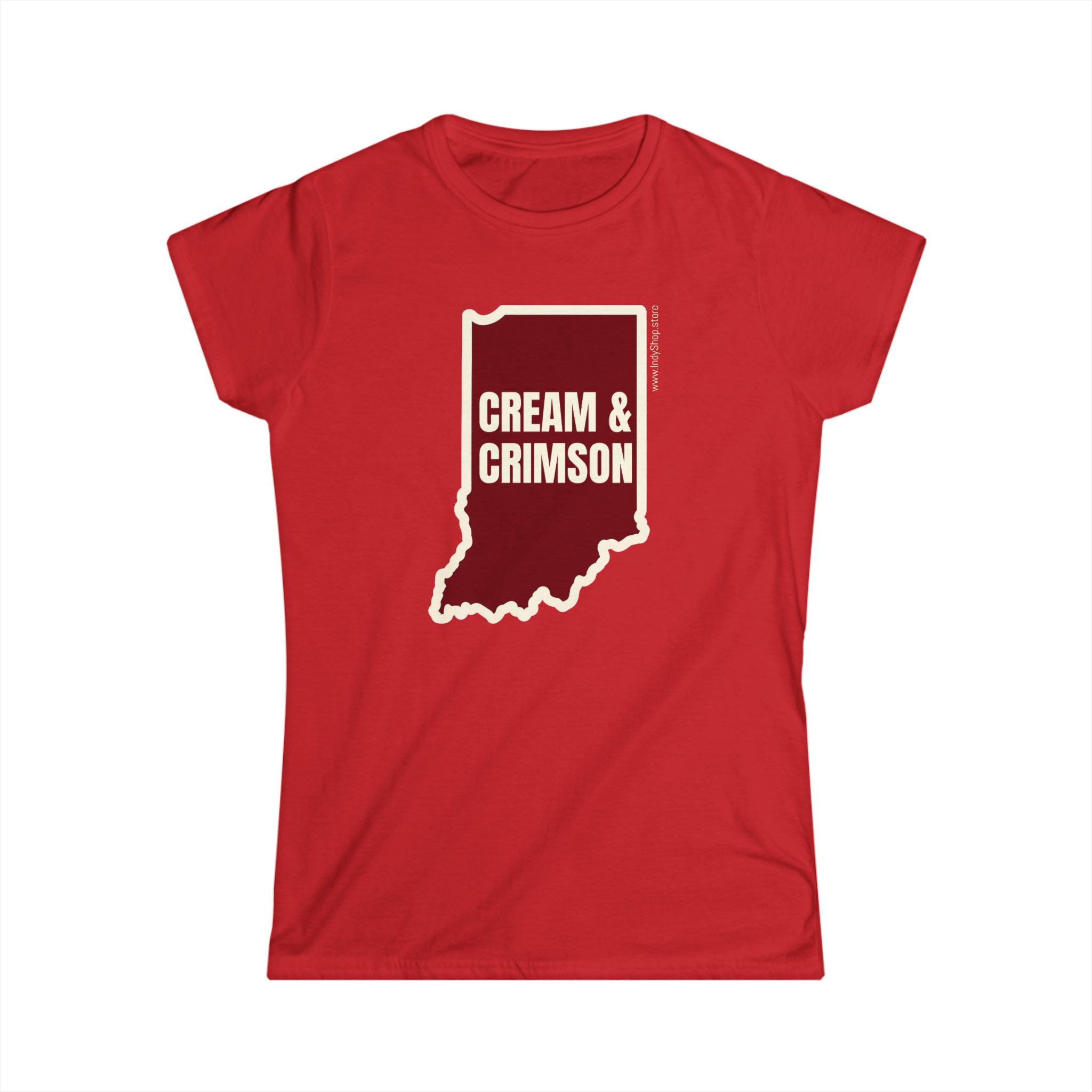Cream & Crimson Women's Graphic Tee