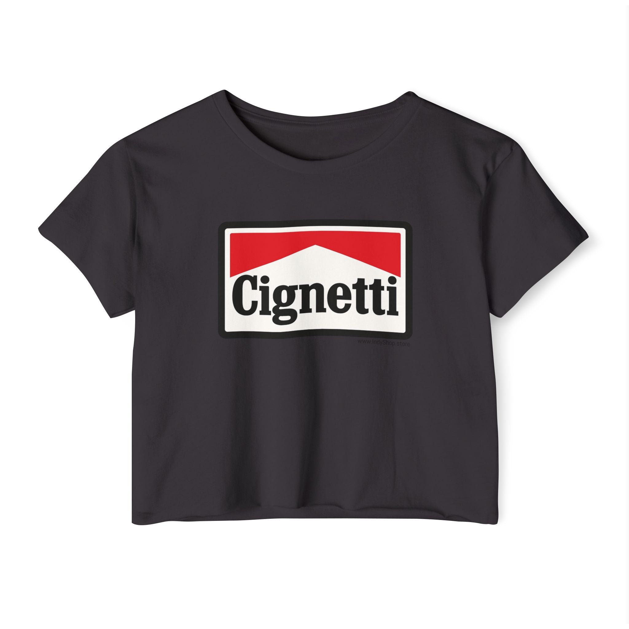 Cignetti Marlboro-Style Women's Crop Top