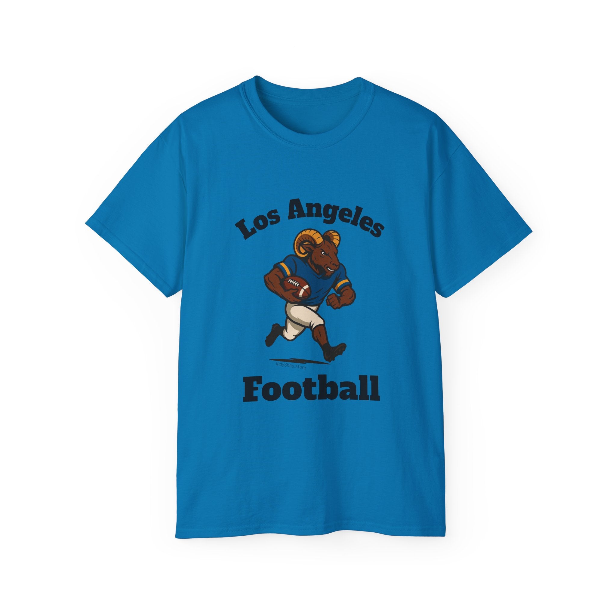 LA Ram Running the Football Unisex T-Shirt | Los Angeles Rams