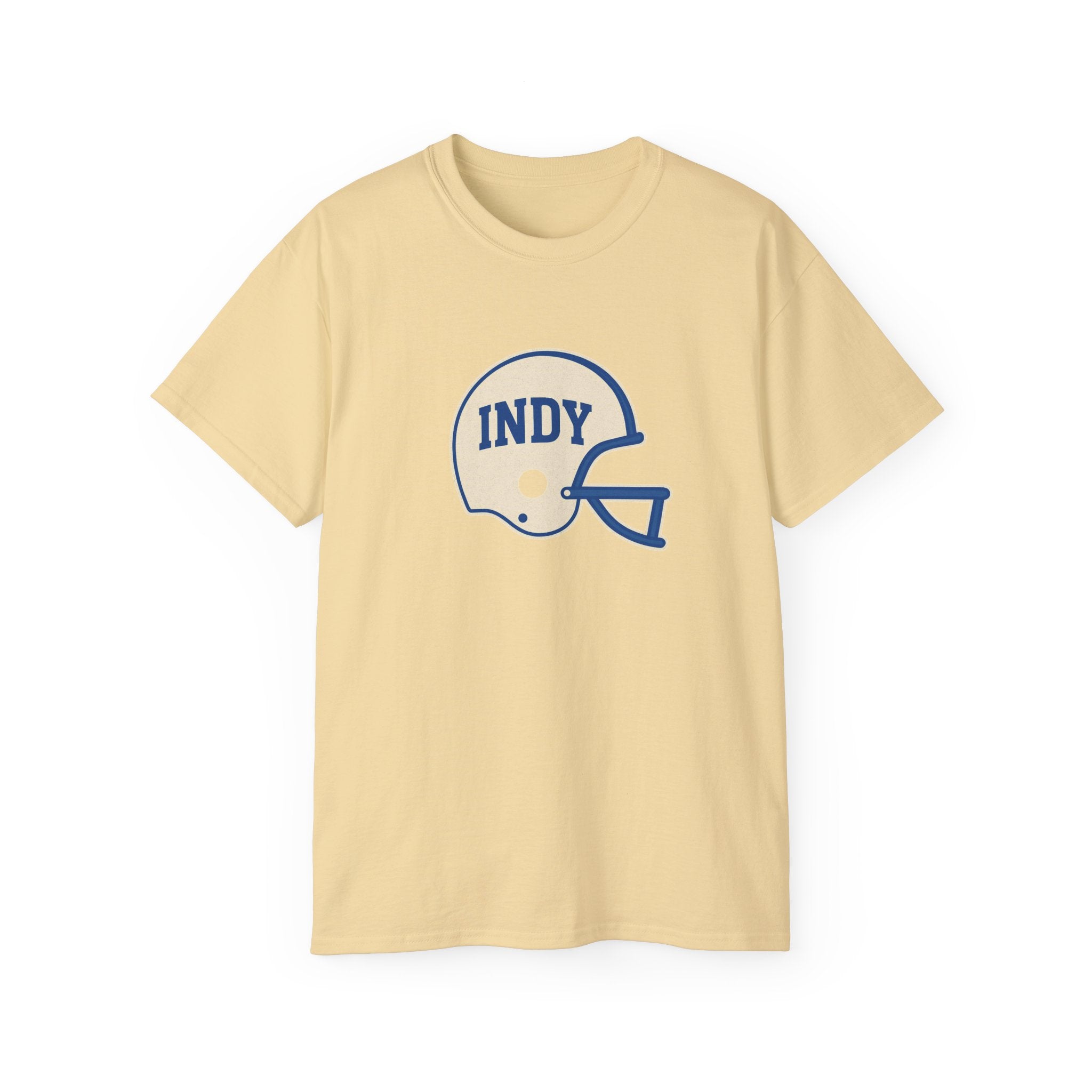 Indy Football Helmet Unisex Tee