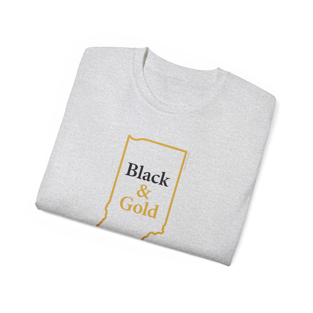 Black & Gold Unisex T-Shirt