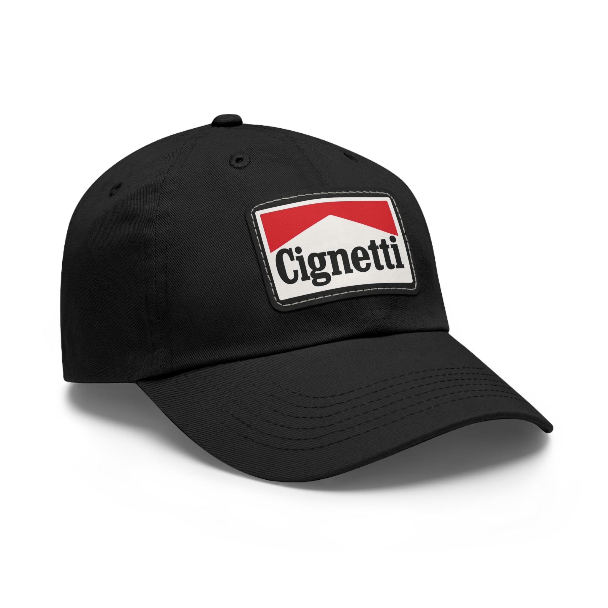 Cignetti / Marlboro Leather Patch Dad Hat
