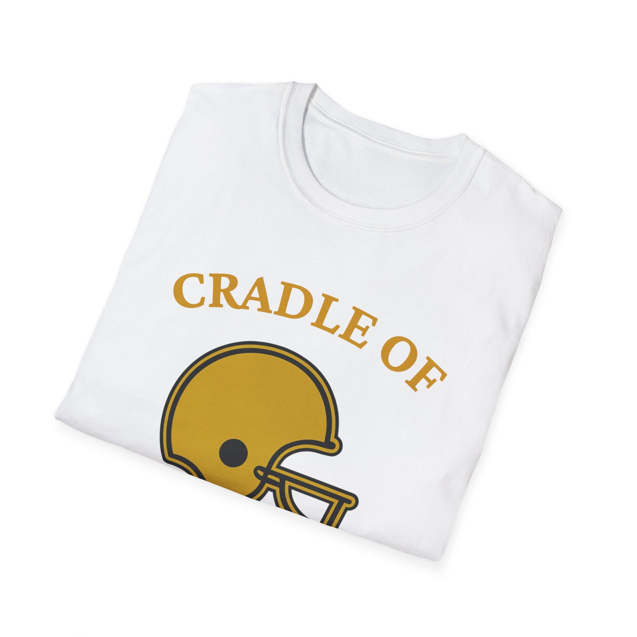 Cradle Of Quarterbacks Football Unisex Graphic T-Shirt