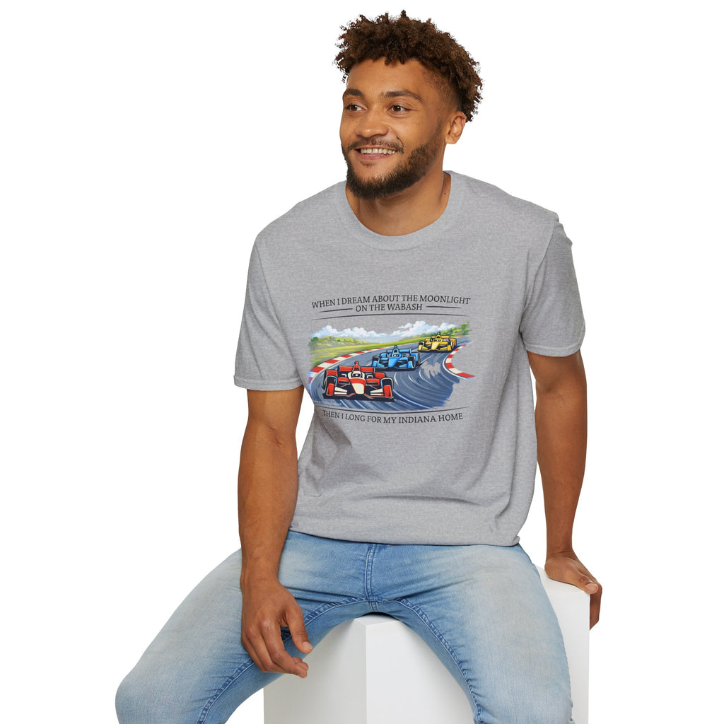 Back Home Again In Indiana IndyCar Graphic T-Shirt