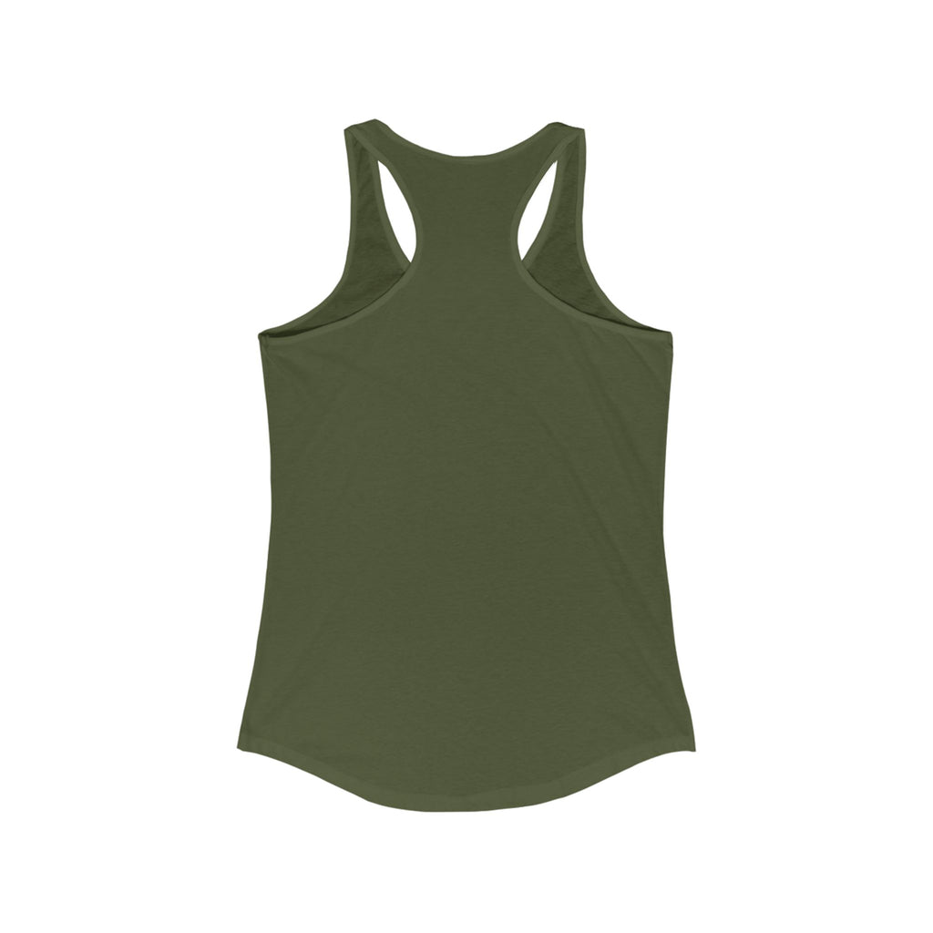 Ghost with Beer Racerback Tank