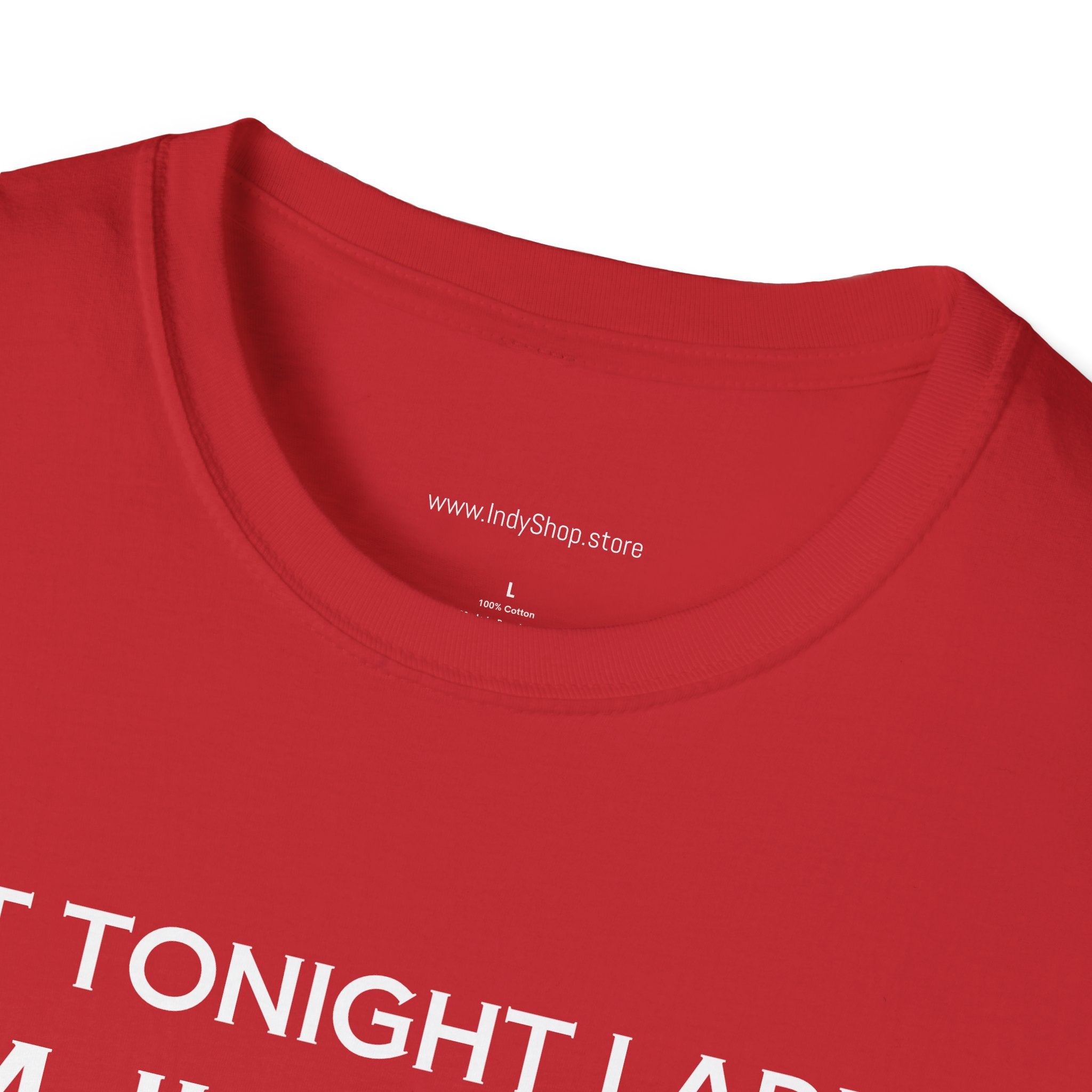 Not Tonight Ladies. I'm Just Here To Get Drunk Graphic T-Shirt